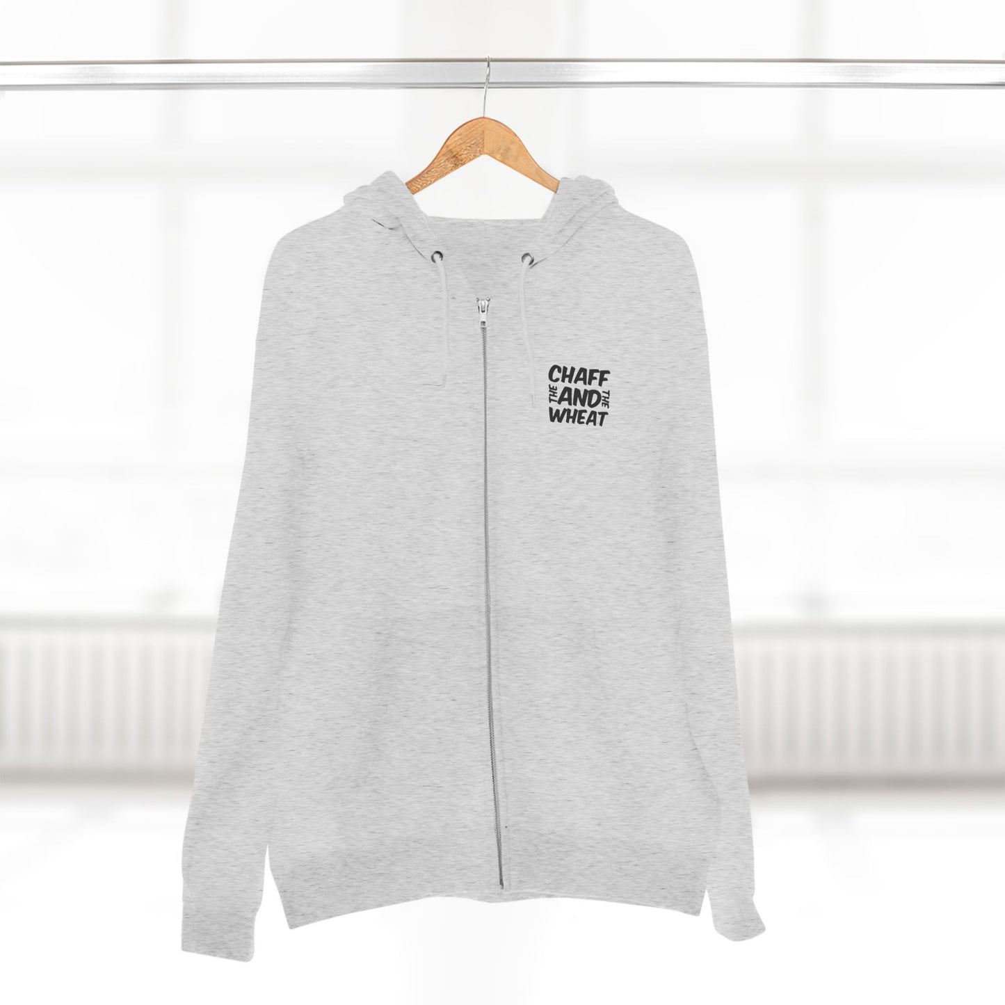 'I declare to you the gospel' - Dark Lettered Edition - (3 Color Options) - Adult Unisex Zip Hoodie