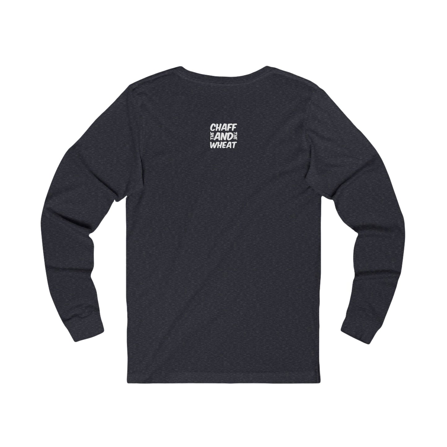 'I declare to you the gospel' - Front Text, Light Lettered Edition - (11 Color Options) - Adult Unisex Jersey Long Sleeve Tee