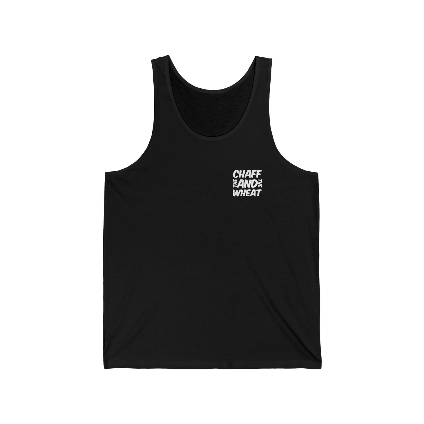 'I declare to you the gospel' - Back Text, Light Lettered Edition - (10 Color Options) - Adult Unisex Jersey Tank