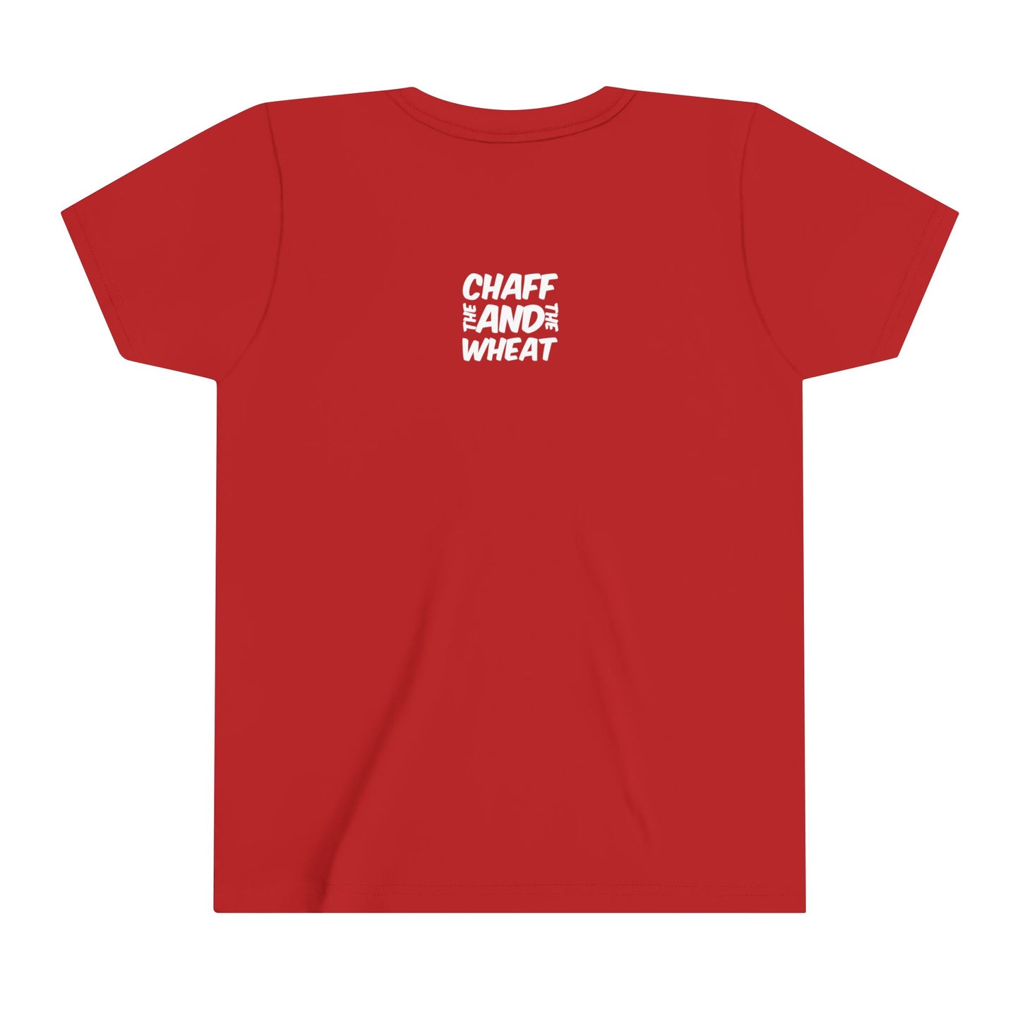 'I declare to you the gospel' - Front Text, Light-Lettered Edition - (22 Color Options) - Youth Short Sleeve Tee