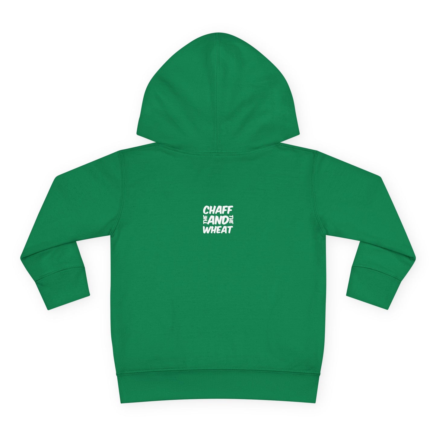'I declare to you the gospel' - Front Text, Light Lettered Edition - (15 Color Options) - Toddler Pullover Fleece Hoodie