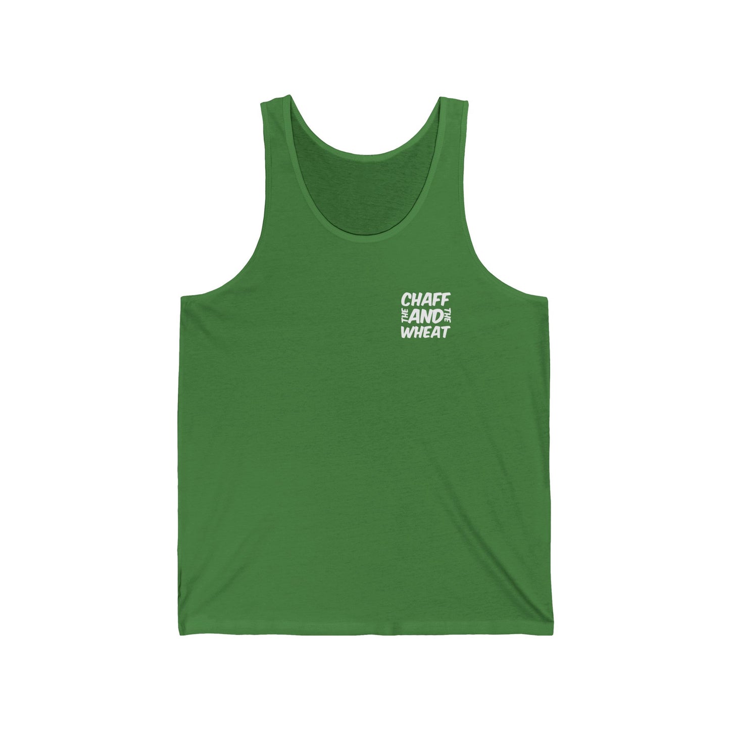 'I declare to you the gospel' - Back Text, Light Lettered Edition - (10 Color Options) - Adult Unisex Jersey Tank