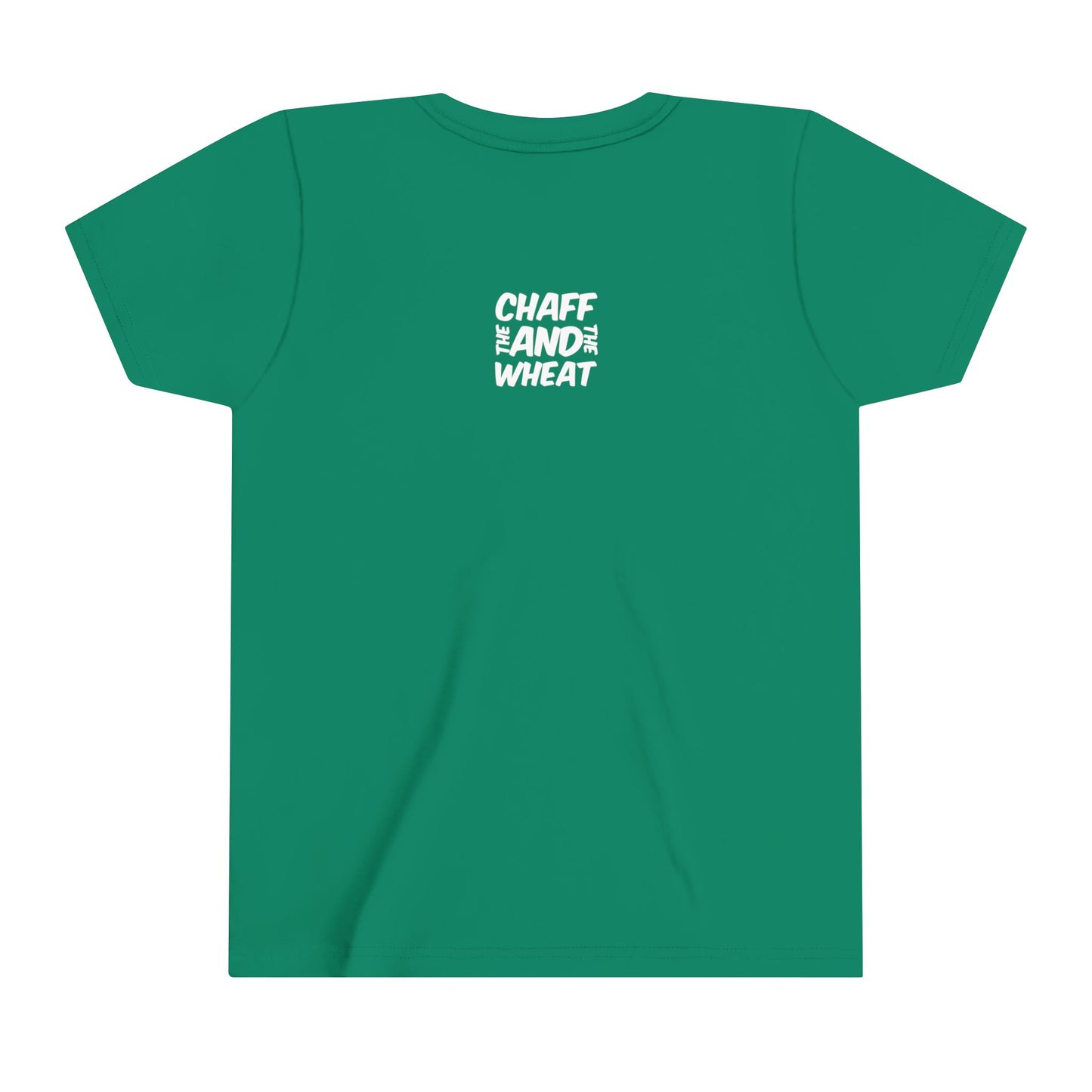 'I declare to you the gospel' - Front Text, Light-Lettered Edition - (22 Color Options) - Youth Short Sleeve Tee
