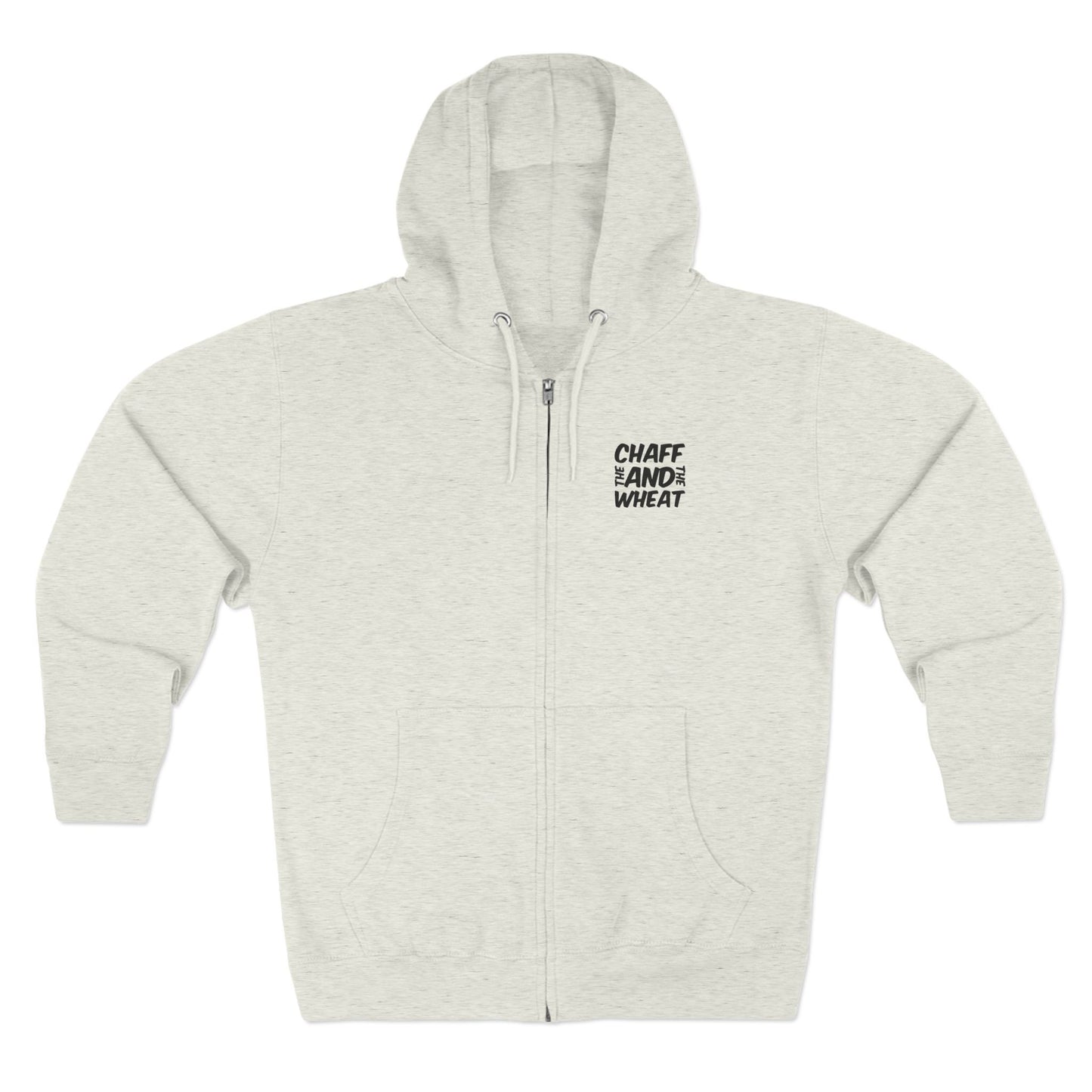 'I declare to you the gospel' - Dark Lettered Edition - (3 Color Options) - Adult Unisex Zip Hoodie