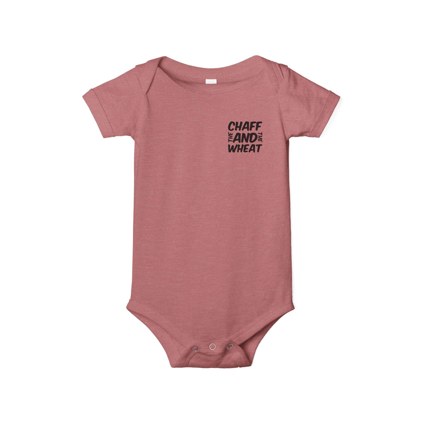 'I declare to you the gospel' - Back Text, Dark Lettered Edition - (7 Color Options) - Infant Jersey One Piece