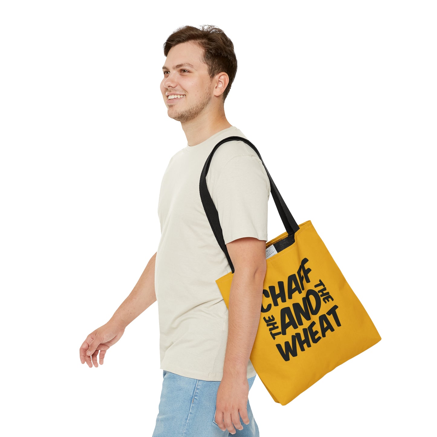 'I declare to you the gospel' - Yellow - (3 Size Options) - Tote Bag