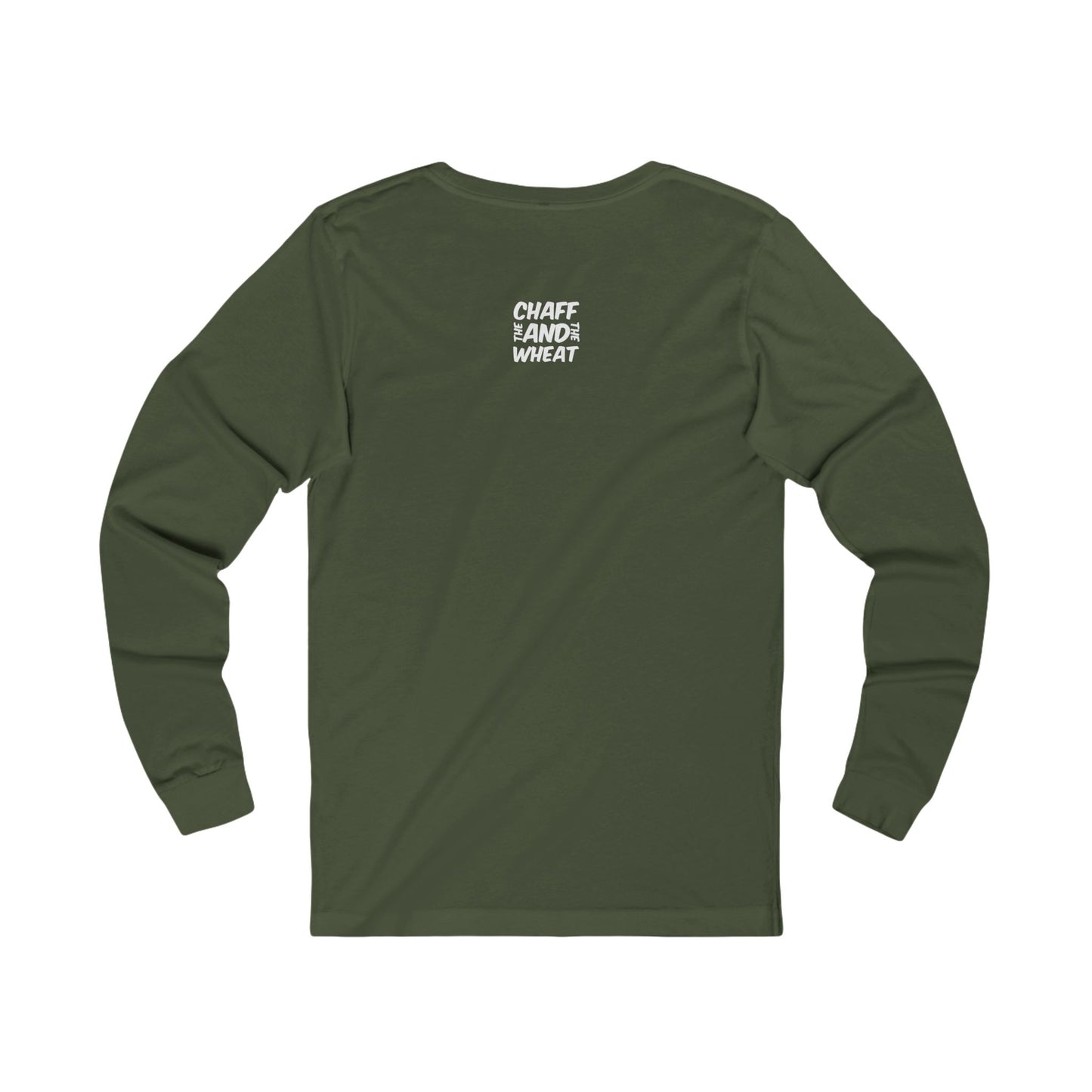 'I declare to you the gospel' - Front Text, Light Lettered Edition - (11 Color Options) - Adult Unisex Jersey Long Sleeve Tee