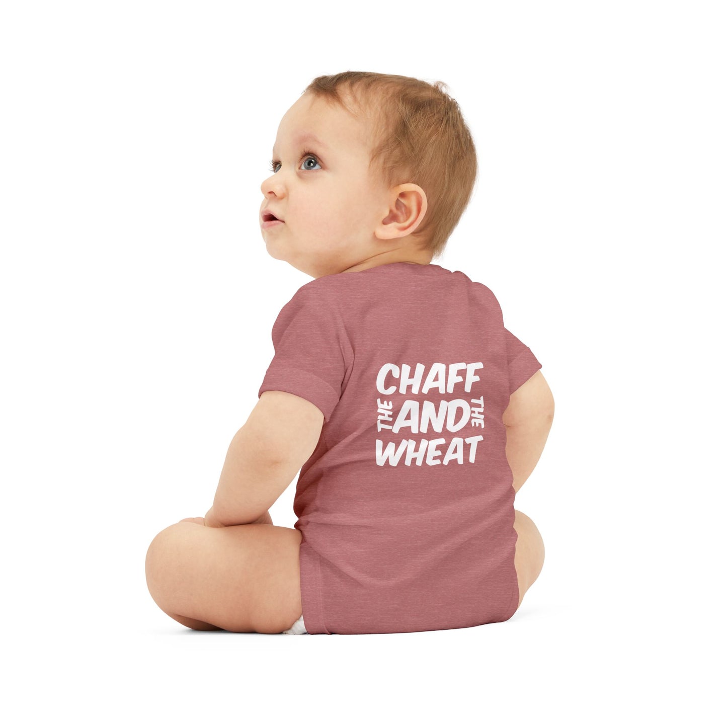 'I declare to you the gospel' - Front Text, Light Lettered Edition - (8 Color Options) - Infant Jersey One Piece