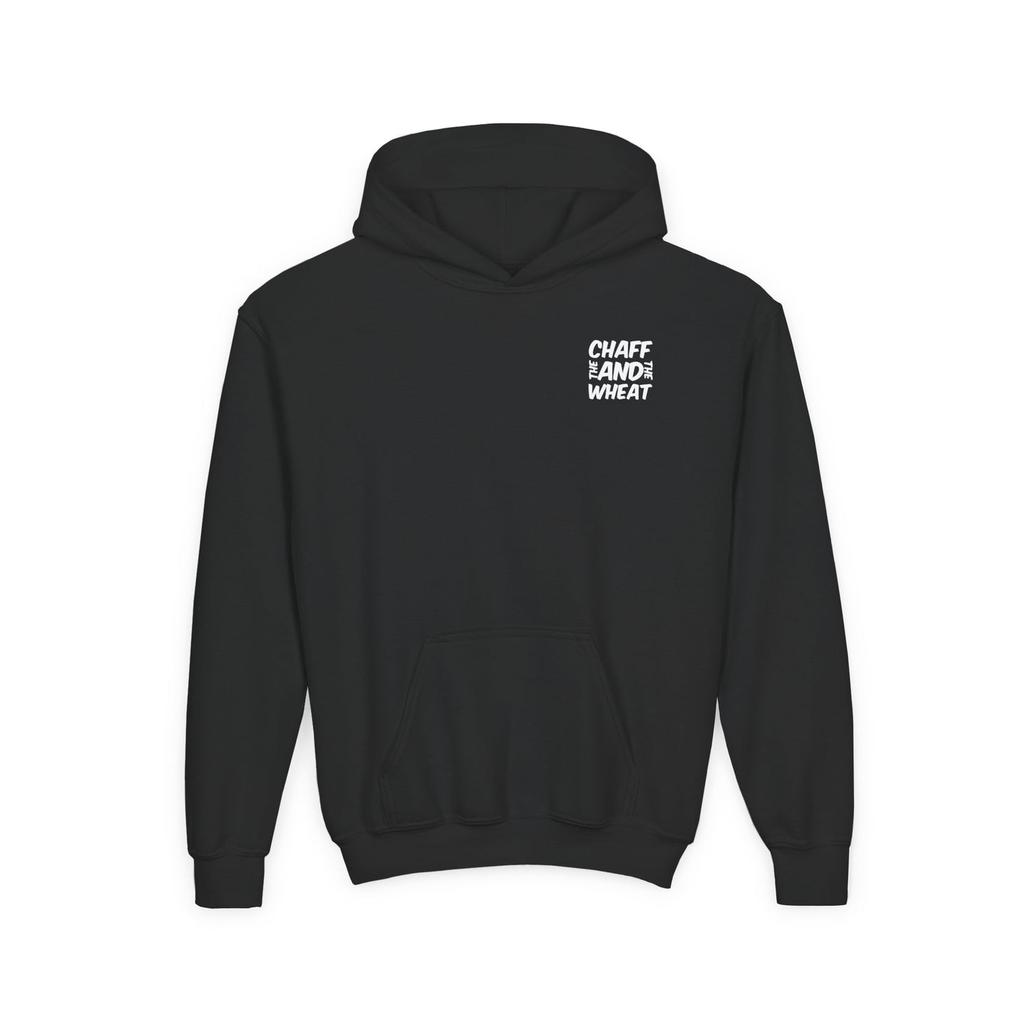 'I declare to you the gospel' - Light Lettered Edition - (14 Color Options) - Youth Heavy Blend Hoodie
