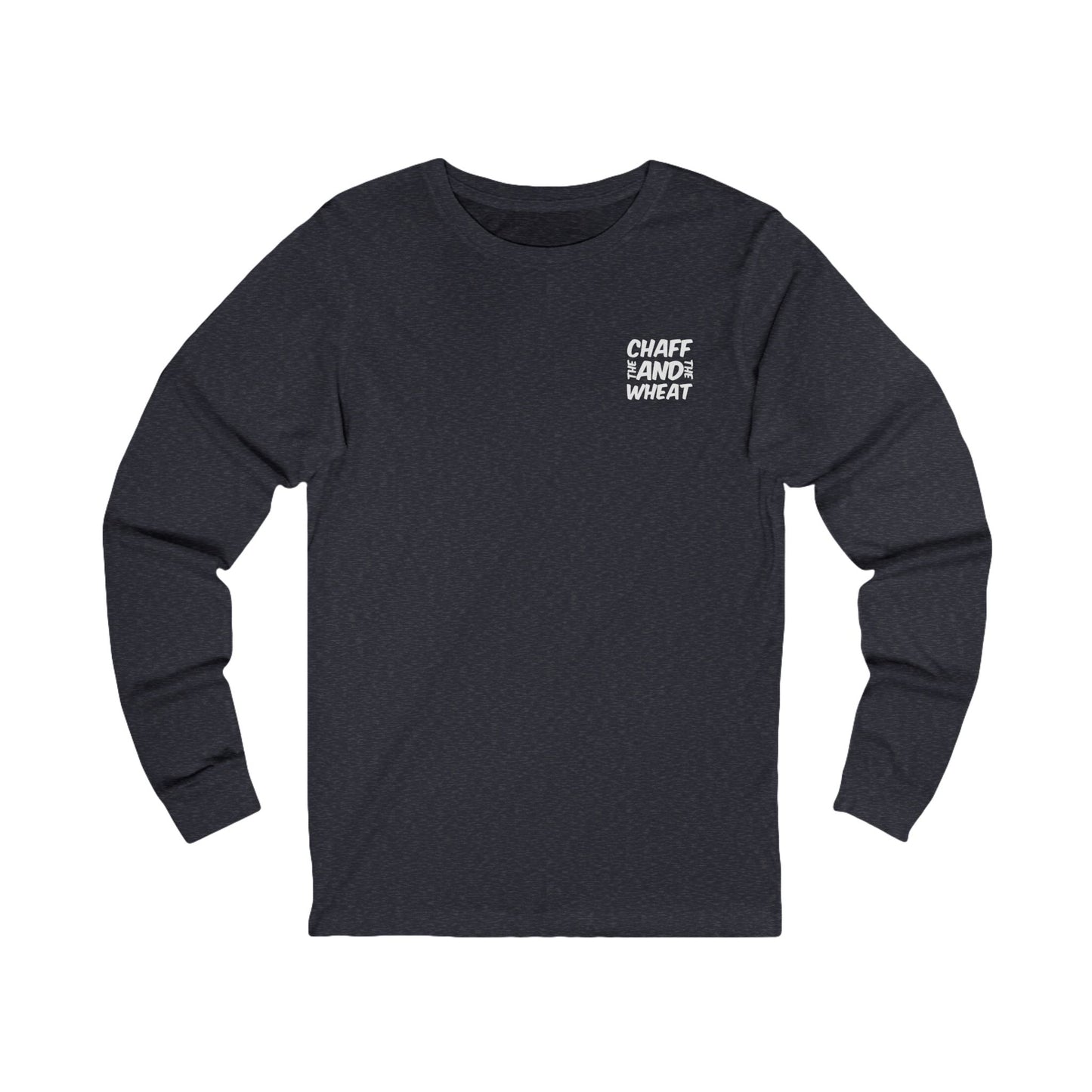 'I declare to you the gospel' - Back Text, Light Lettered Edition - (11 Color Options) - Adult Unisex Jersey Long Sleeve Tee