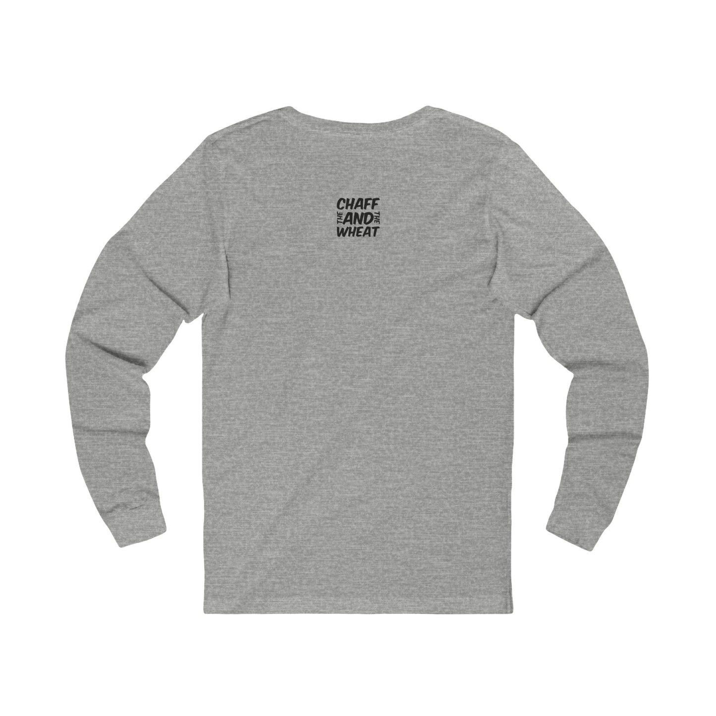 'I declare to you the gospel' - Front Text, Dark Lettered Edition - (2 Color Options) - Adult Unisex Jersey Long Sleeve Tee