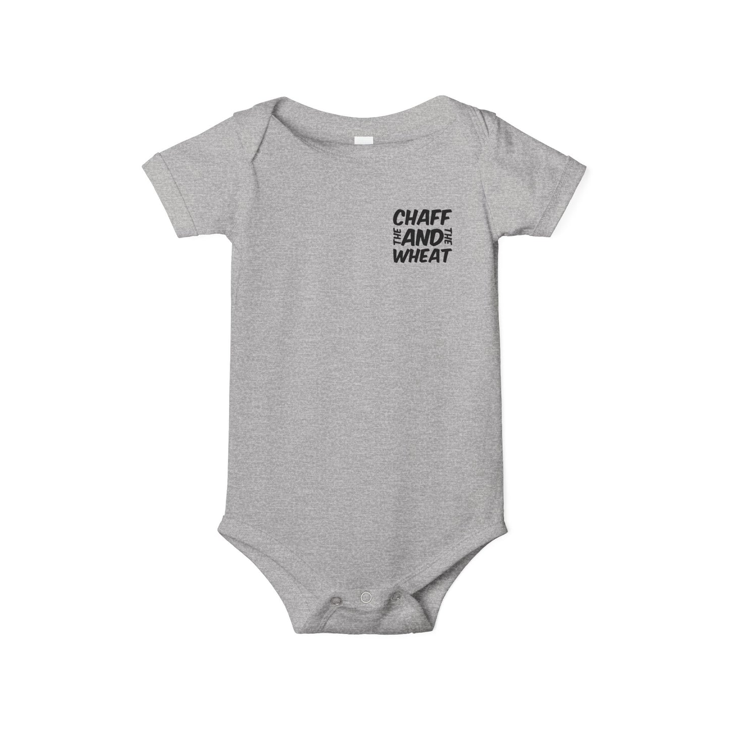 'I declare to you the gospel' - Back Text, Dark Lettered Edition - (7 Color Options) - Infant Jersey One Piece
