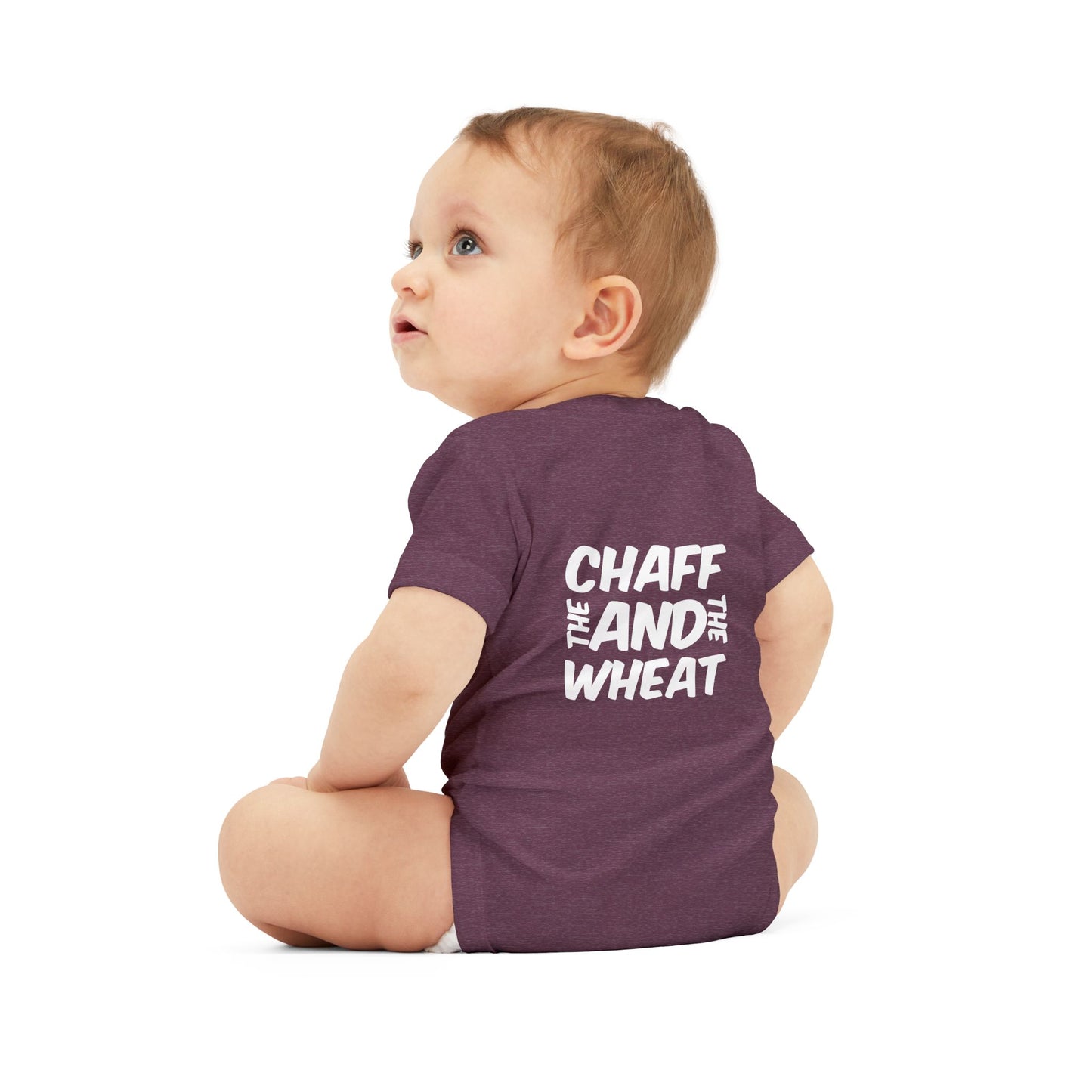 'I declare to you the gospel' - Front Text, Light Lettered Edition - (8 Color Options) - Infant Jersey One Piece