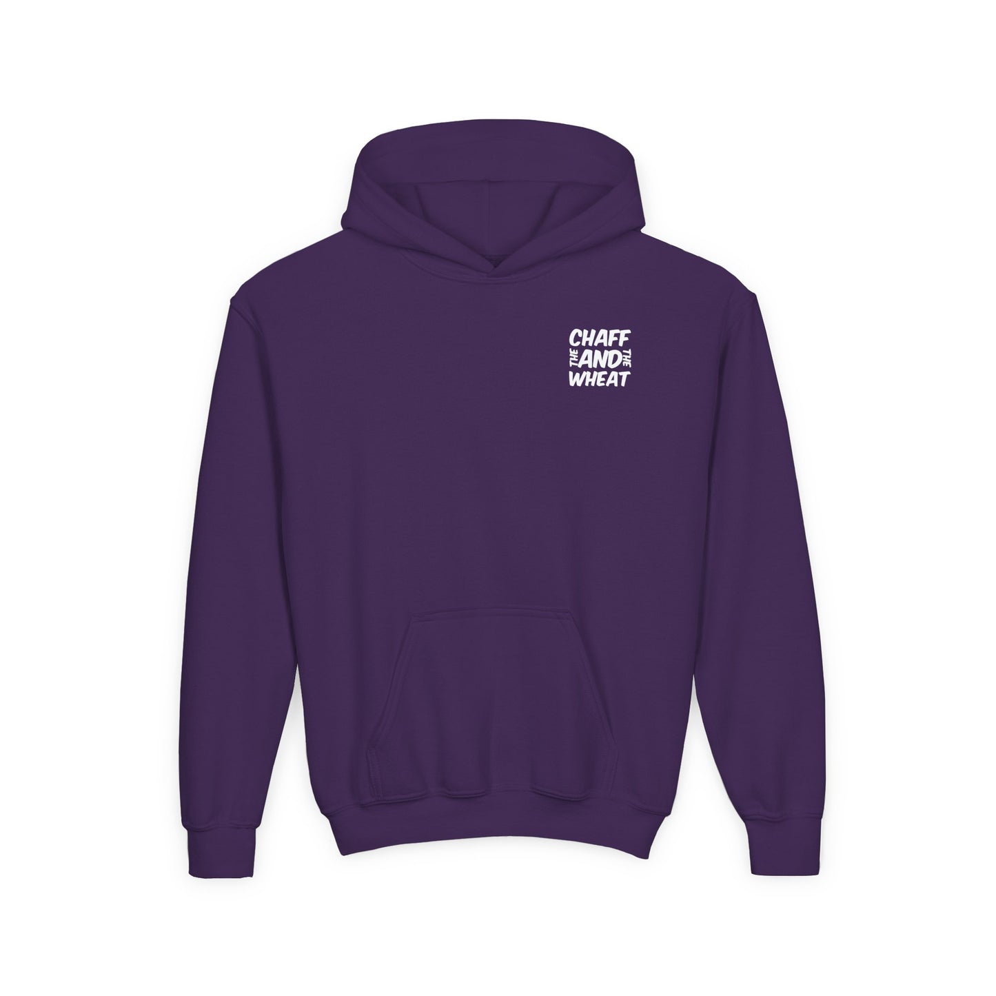 'I declare to you the gospel' - Light Lettered Edition - (14 Color Options) - Youth Heavy Blend Hoodie