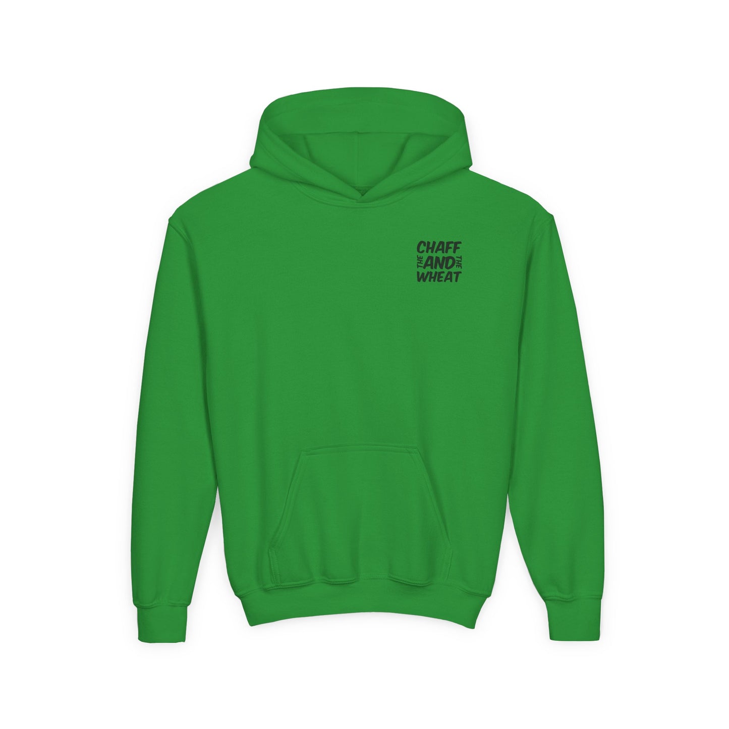'I declare to you the gospel' - Dark Lettered Edition - (9 Color Options) - Youth Heavy Blend Hoodie