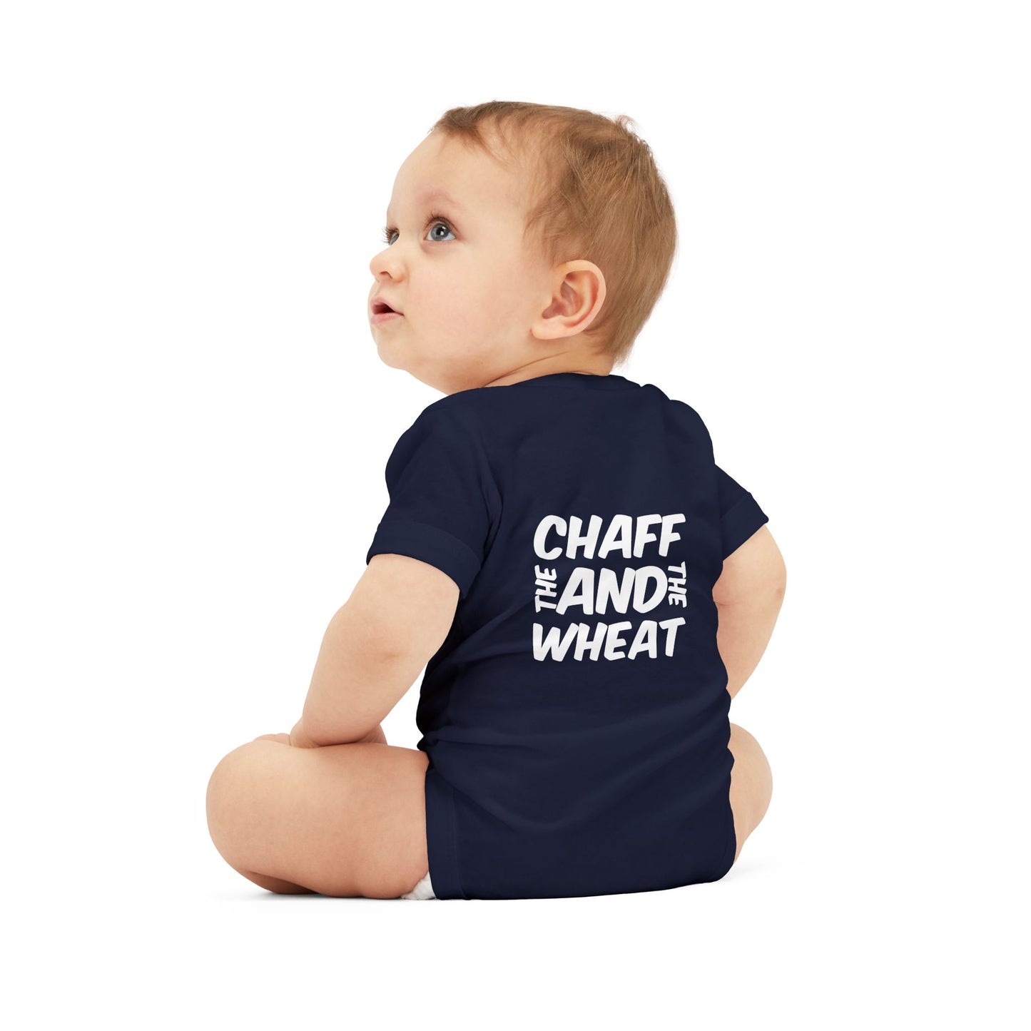 'I declare to you the gospel' - Front Text, Light Lettered Edition - (8 Color Options) - Infant Jersey One Piece