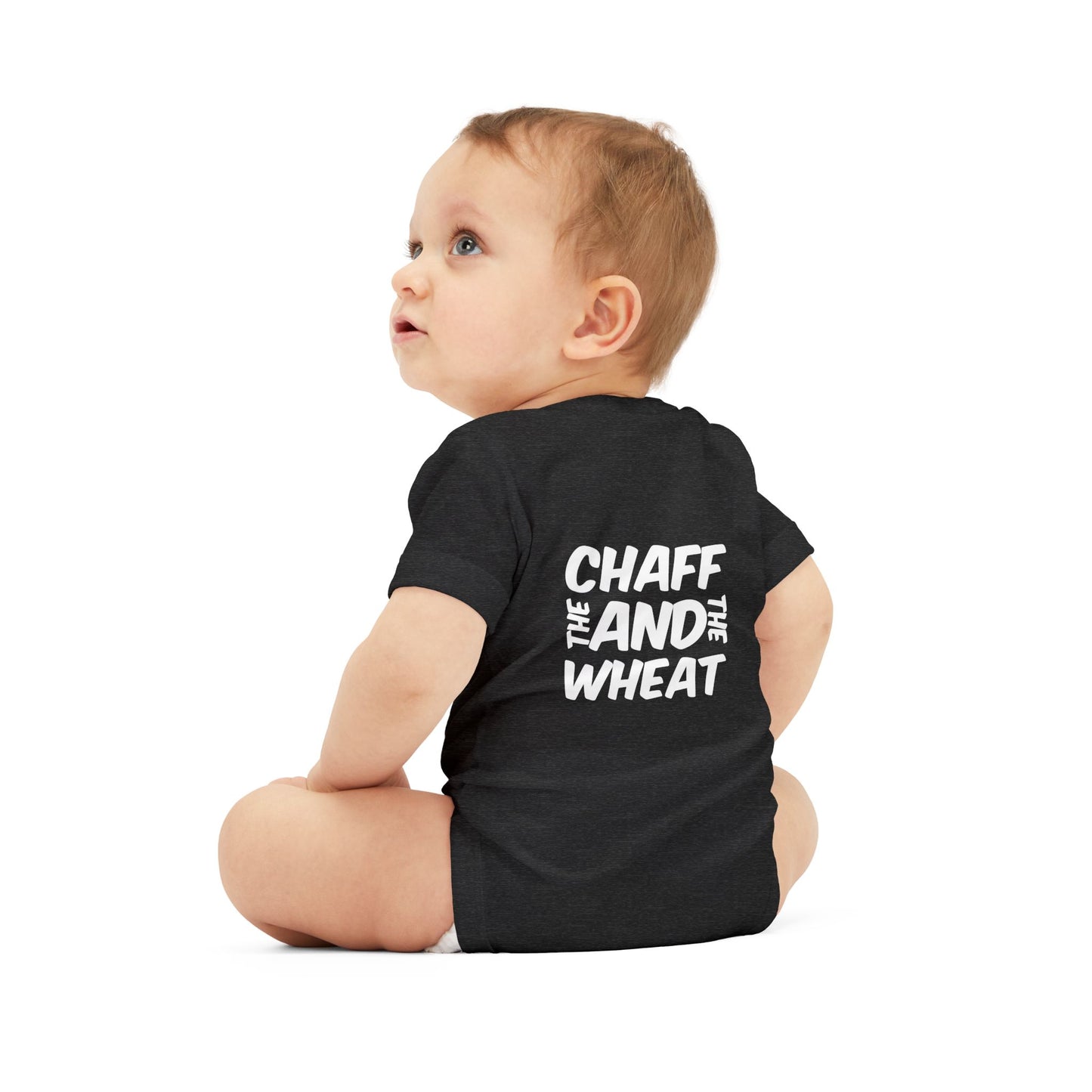 'I declare to you the gospel' - Front Text, Light Lettered Edition - (8 Color Options) - Infant Jersey One Piece