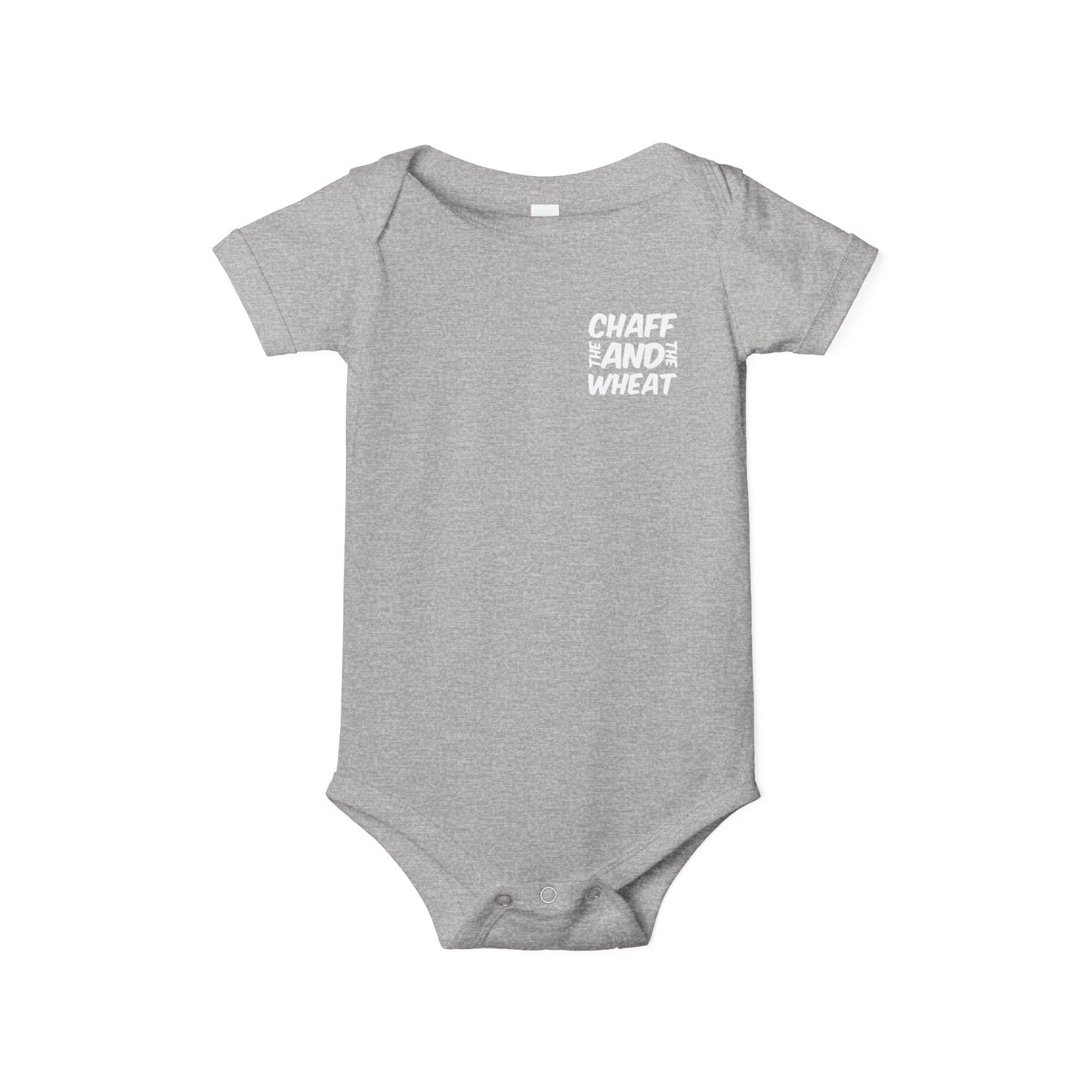 'I declare to you the gospel' - Back Text, Light Lettered Edition - (8 Color Options) - Infant Jersey One Piece