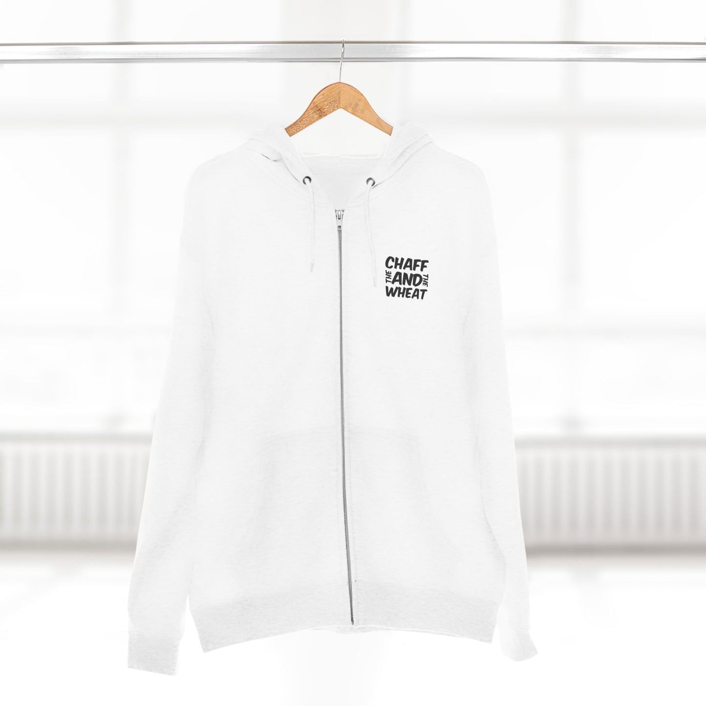 'I declare to you the gospel' - Dark Lettered Edition - (3 Color Options) - Adult Unisex Zip Hoodie
