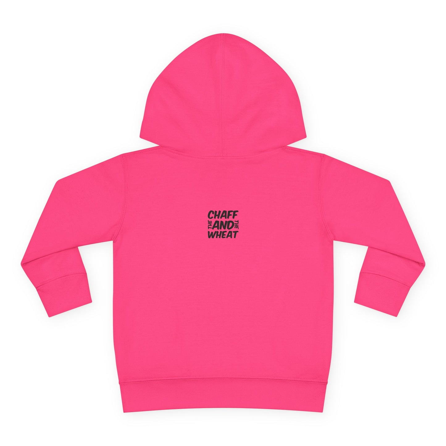 'I declare to you the gospel' - Front Text, Dark Lettered Edition - (7 Color Options) - Toddler Pullover Fleece Hoodie