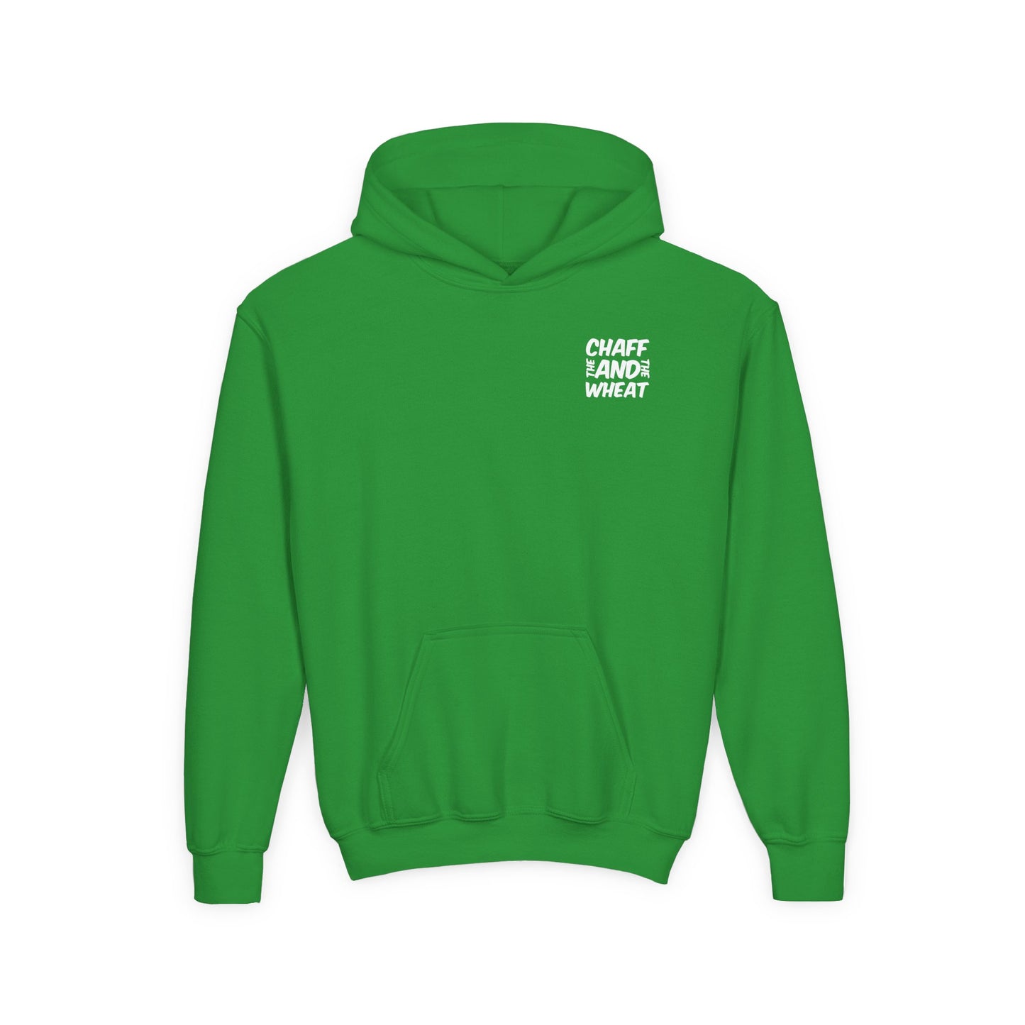 'I declare to you the gospel' - Light Lettered Edition - (14 Color Options) - Youth Heavy Blend Hoodie