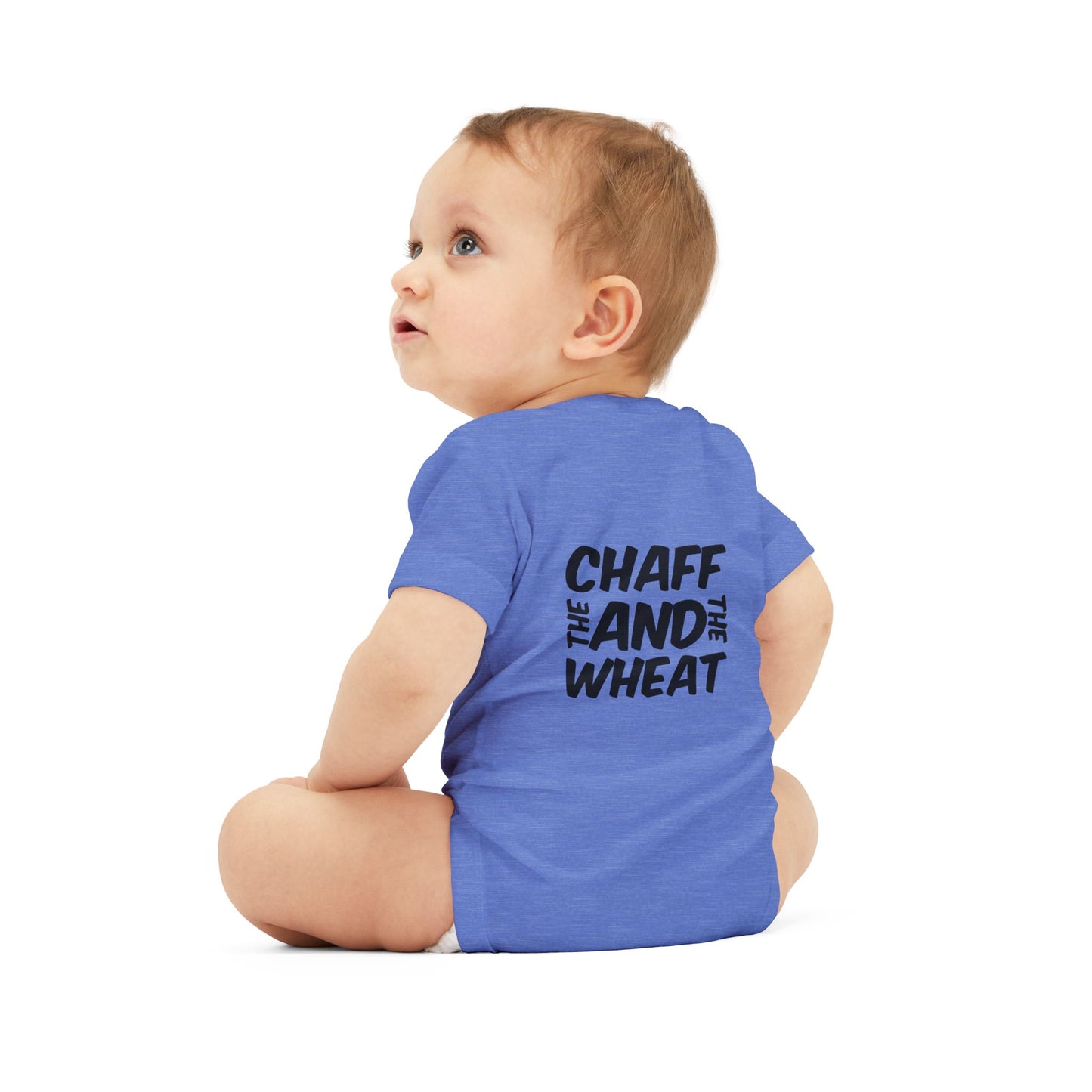 'I declare to you the gospel' - Front Text, Dark Lettered Edition - (7 Color Options) - Infant Jersey One Piece