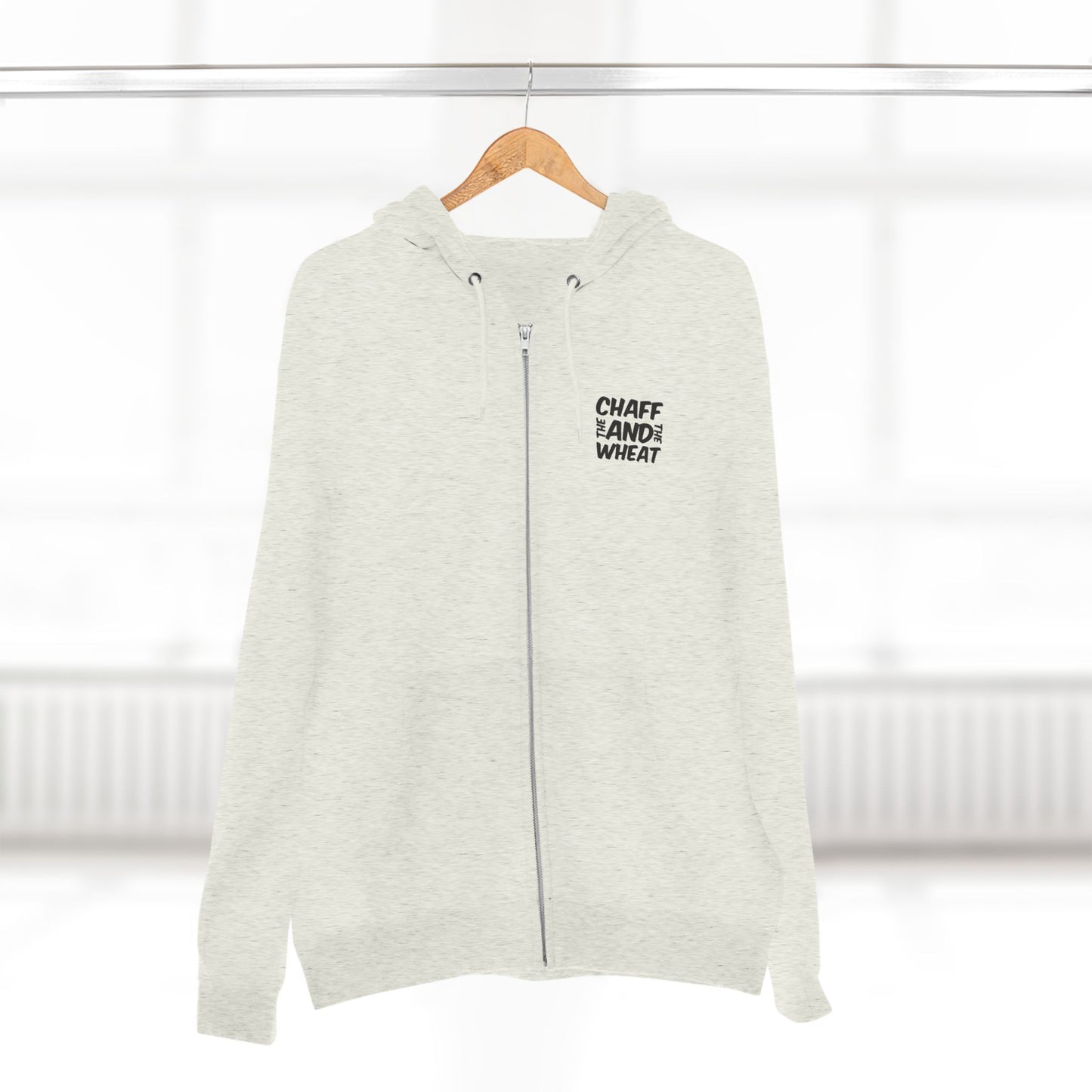 'I declare to you the gospel' - Dark Lettered Edition - (3 Color Options) - Adult Unisex Zip Hoodie