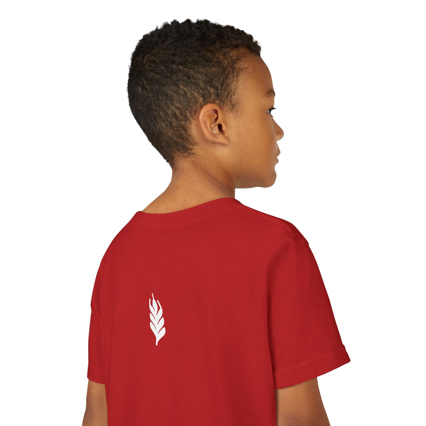 The Gospel - Youth Short Sleeve Tee - Back Text, Light-Lettered Edition - (22 Colors)