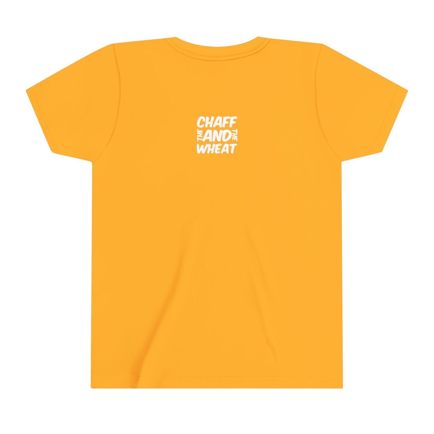 'I declare to you the gospel' - Front Text, Light-Lettered Edition - (22 Color Options) - Youth Short Sleeve Tee