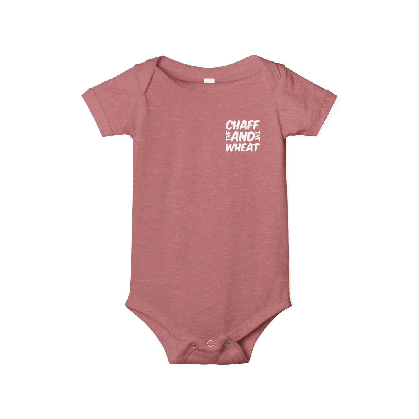 'I declare to you the gospel' - Back Text, Light Lettered Edition - (8 Color Options) - Infant Jersey One Piece