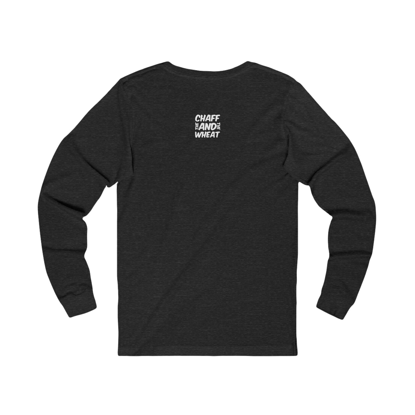 'I declare to you the gospel' - Front Text, Light Lettered Edition - (11 Color Options) - Adult Unisex Jersey Long Sleeve Tee