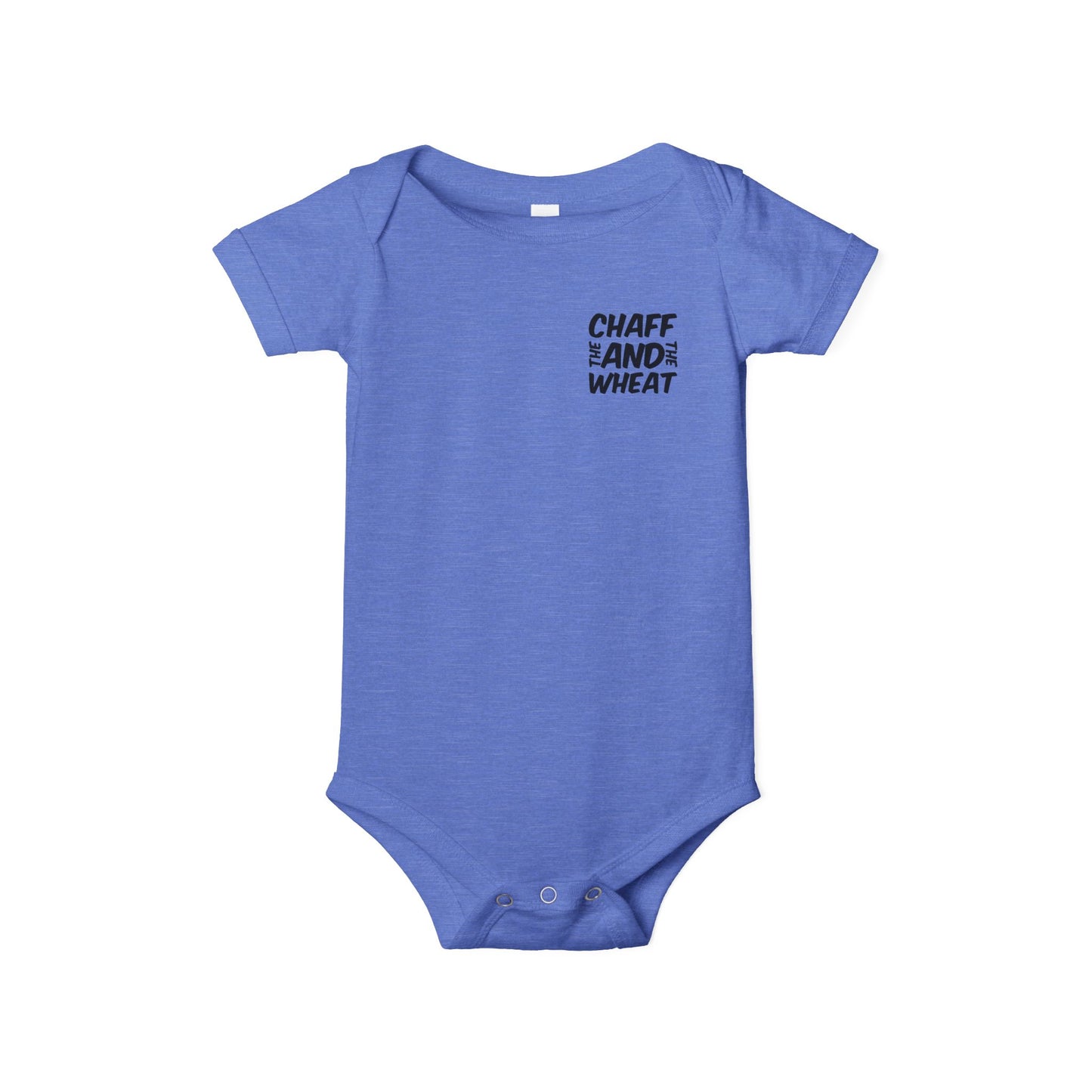 'I declare to you the gospel' - Back Text, Dark Lettered Edition - (7 Color Options) - Infant Jersey One Piece
