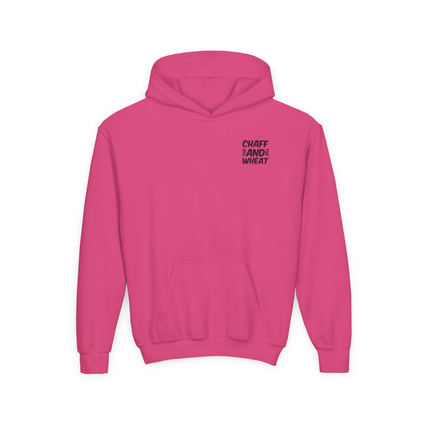 'I declare to you the gospel' - Dark Lettered Edition - (9 Color Options) - Youth Heavy Blend Hoodie