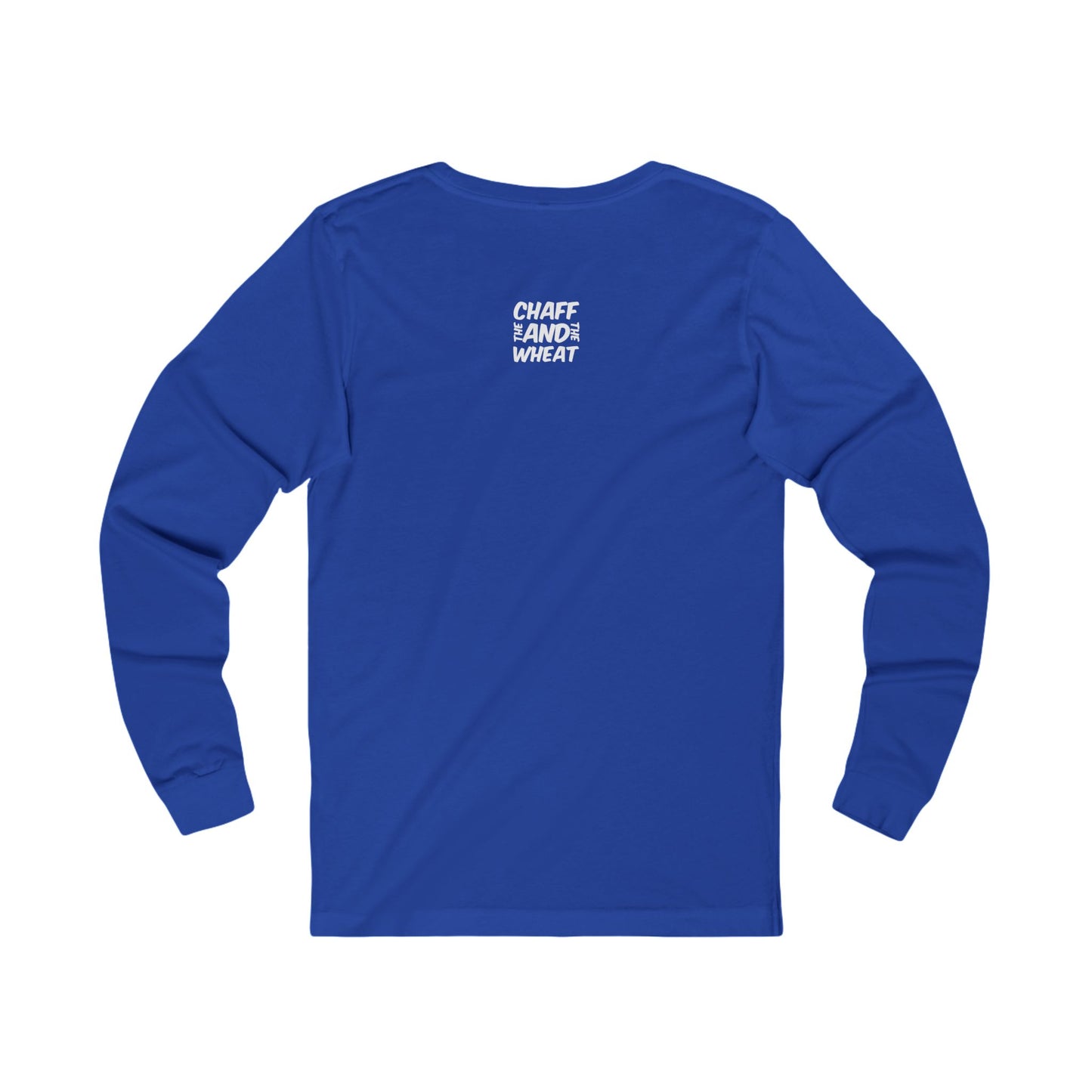 'I declare to you the gospel' - Front Text, Light Lettered Edition - (11 Color Options) - Adult Unisex Jersey Long Sleeve Tee