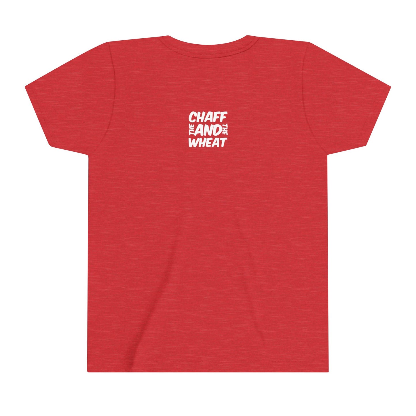 'I declare to you the gospel' - Front Text, Light-Lettered Edition - (22 Color Options) - Youth Short Sleeve Tee