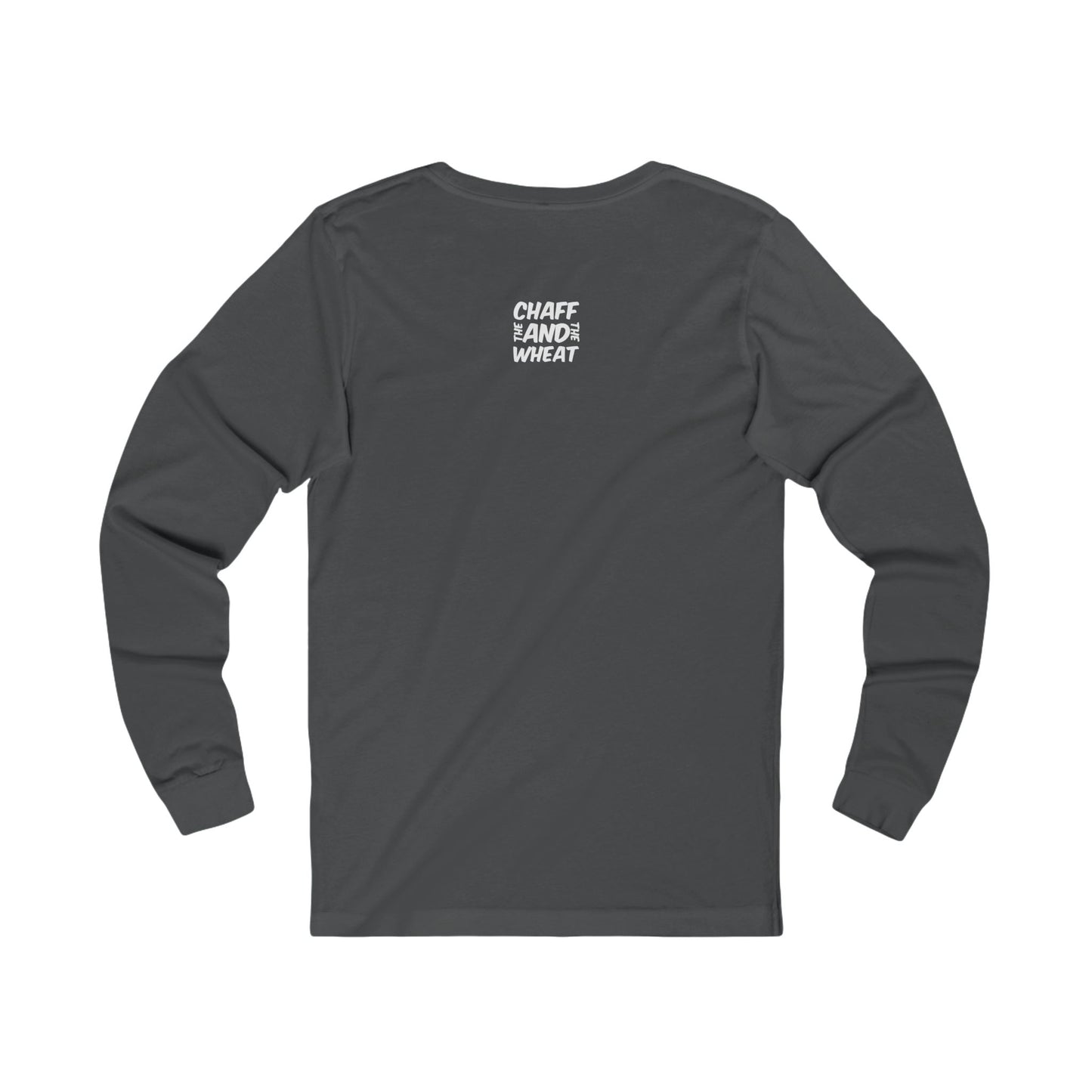 'I declare to you the gospel' - Front Text, Light Lettered Edition - (11 Color Options) - Adult Unisex Jersey Long Sleeve Tee