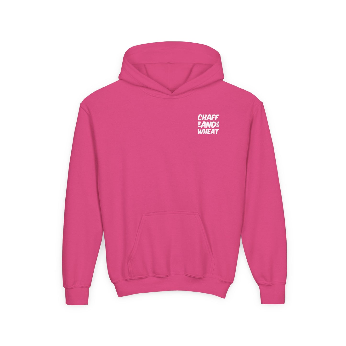 'I declare to you the gospel' - Light Lettered Edition - (14 Color Options) - Youth Heavy Blend Hoodie