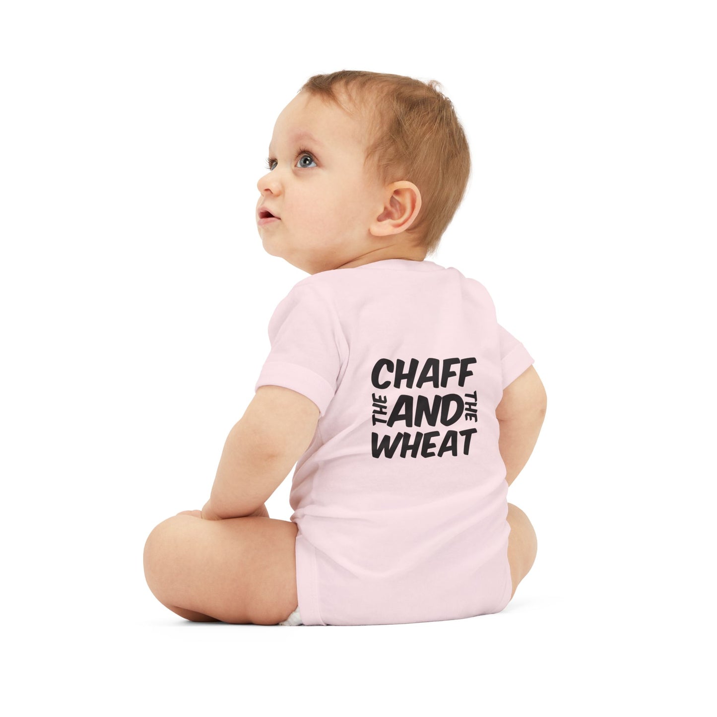 'I declare to you the gospel' - Front Text, Dark Lettered Edition - (7 Color Options) - Infant Jersey One Piece