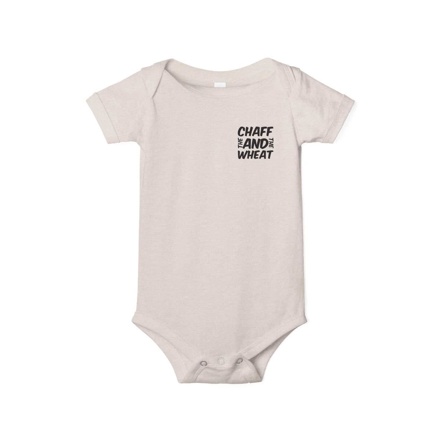 'I declare to you the gospel' - Back Text, Dark Lettered Edition - (7 Color Options) - Infant Jersey One Piece