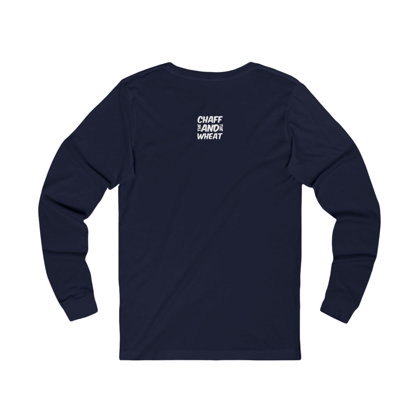 'I declare to you the gospel' - Front Text, Light Lettered Edition - (11 Color Options) - Adult Unisex Jersey Long Sleeve Tee