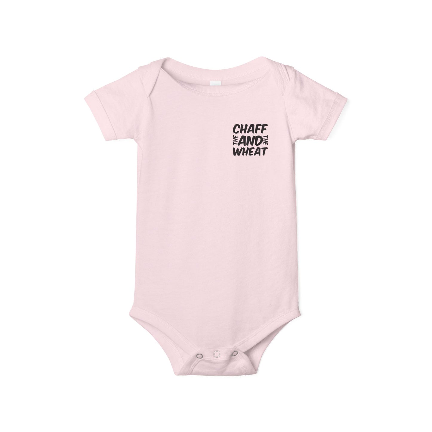 'I declare to you the gospel' - Back Text, Dark Lettered Edition - (7 Color Options) - Infant Jersey One Piece