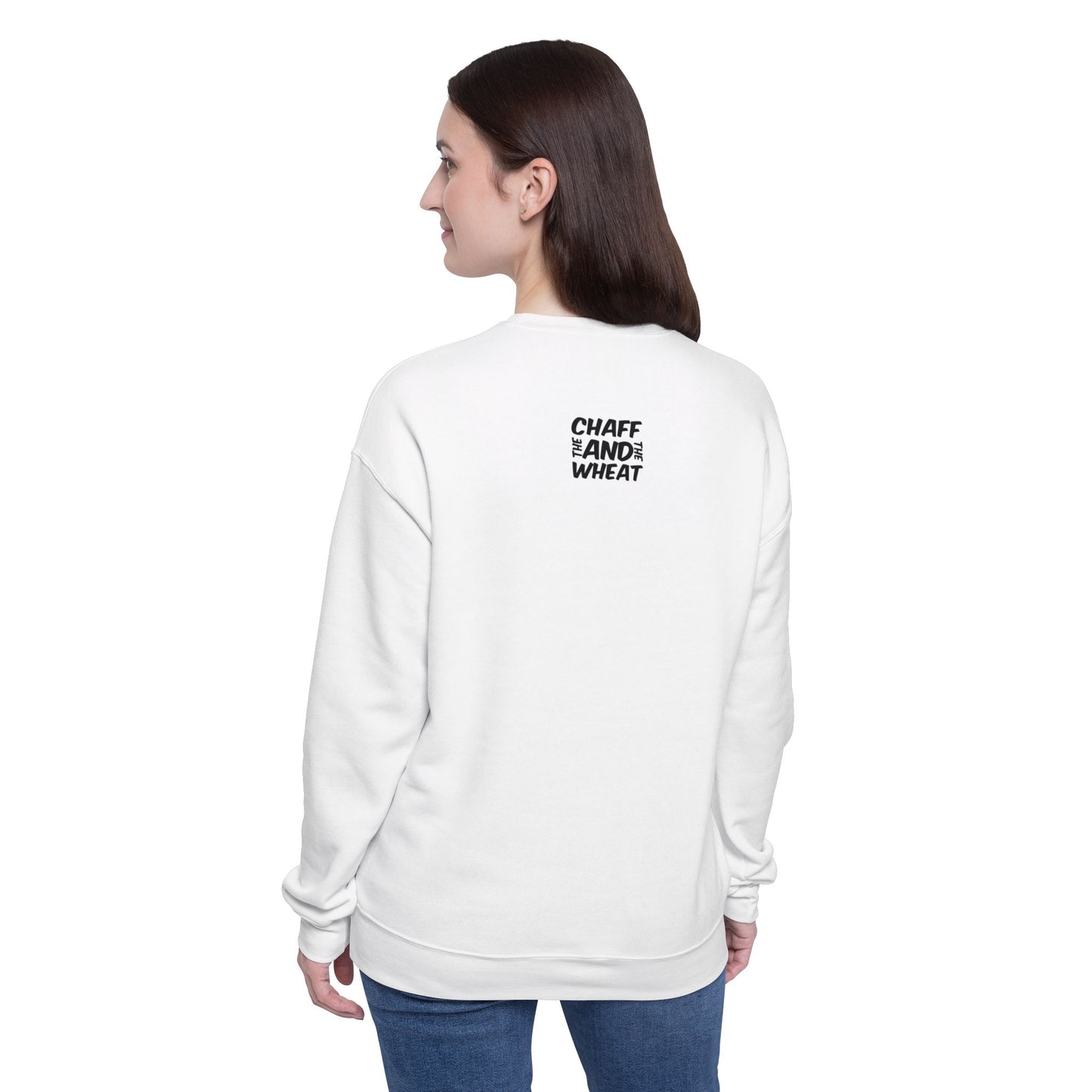 'I declare to you the gospel' - Front Text Edition - (2 Color Options) - Adult Unisex Drop Shoulder Sweatshirt