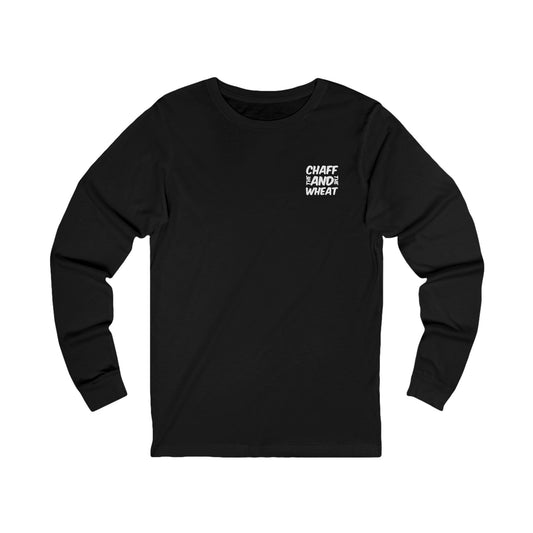 'I declare to you the gospel' - Back Text, Light Lettered Edition - (11 Color Options) - Adult Unisex Jersey Long Sleeve Tee
