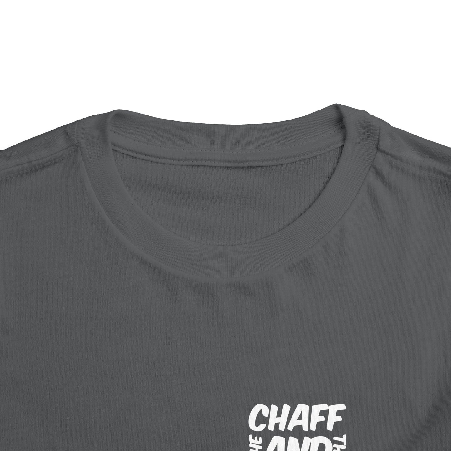 'I declare to you the gospel' - Back Text, Light-Lettered Edition - (9 Color Options) - Toddler Short Sleeve Tee