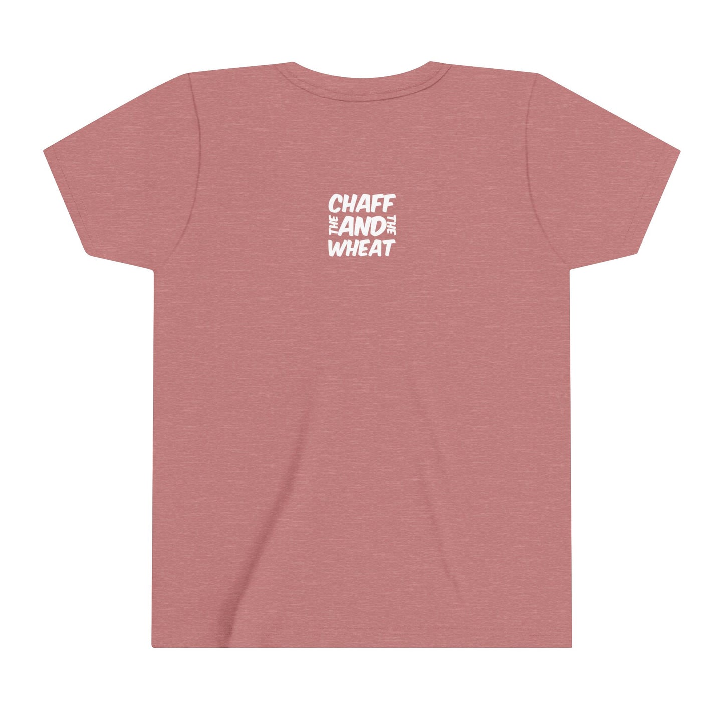 'I declare to you the gospel' - Front Text, Light-Lettered Edition - (22 Color Options) - Youth Short Sleeve Tee