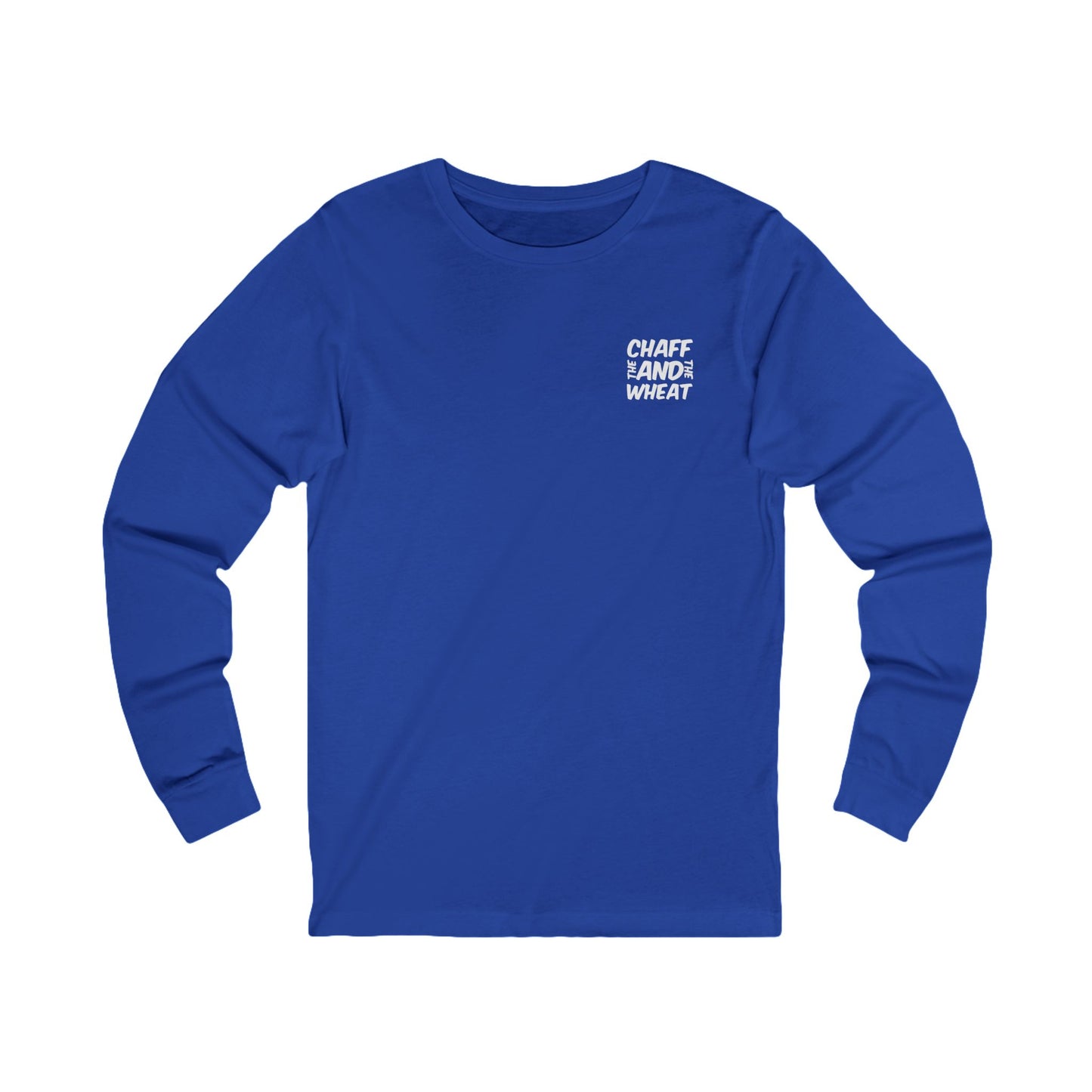 'I declare to you the gospel' - Back Text, Light Lettered Edition - (11 Color Options) - Adult Unisex Jersey Long Sleeve Tee