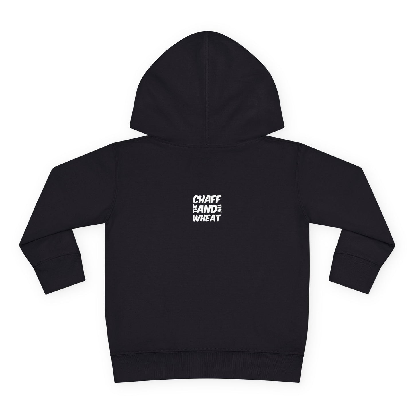 'I declare to you the gospel' - Front Text, Light Lettered Edition - (15 Color Options) - Toddler Pullover Fleece Hoodie