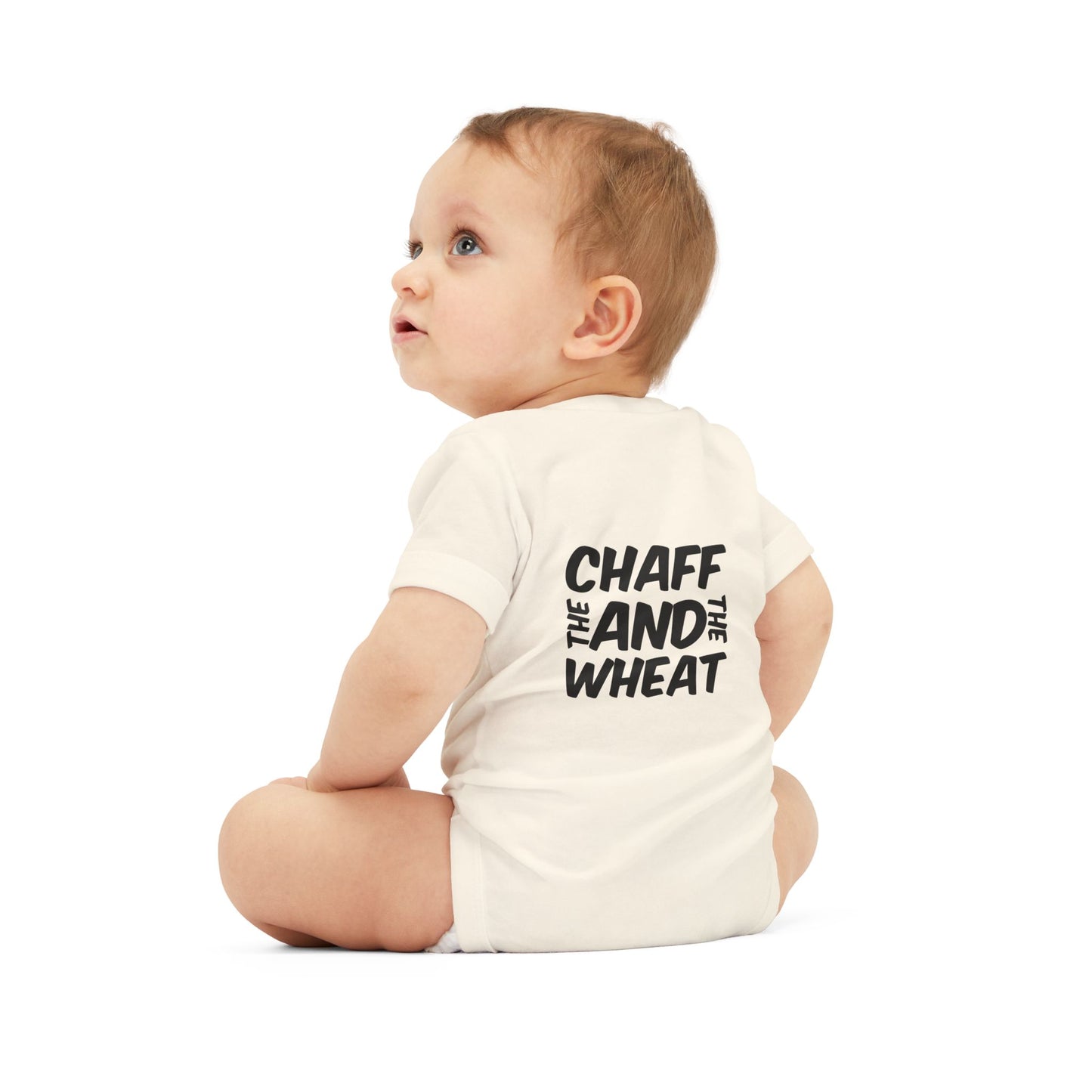 'I declare to you the gospel' - Front Text, Dark Lettered Edition - (7 Color Options) - Infant Jersey One Piece