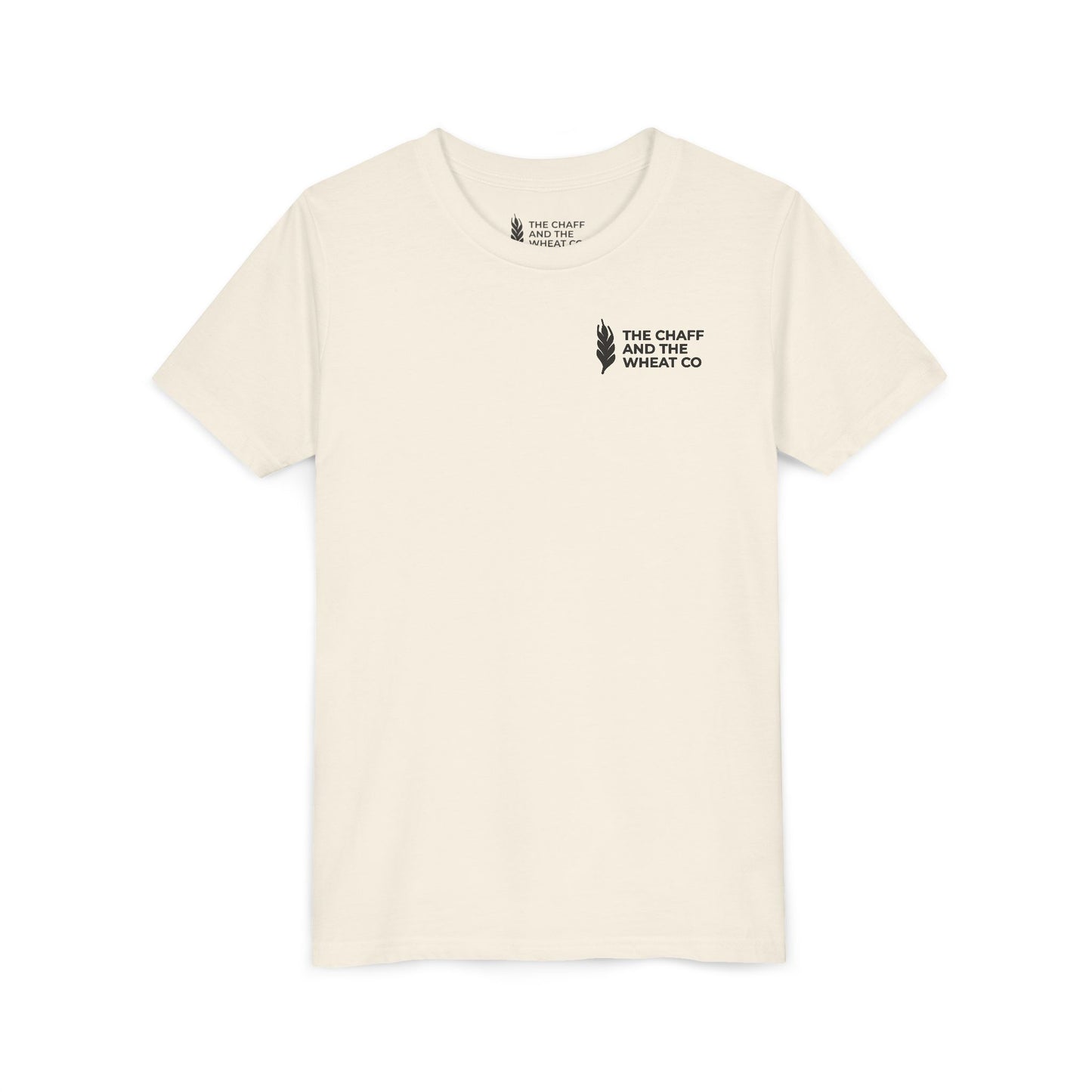 The Gospel - Youth Short Sleeve Tee - Back Text, Dark-Lettered Edition - (17 Colors)