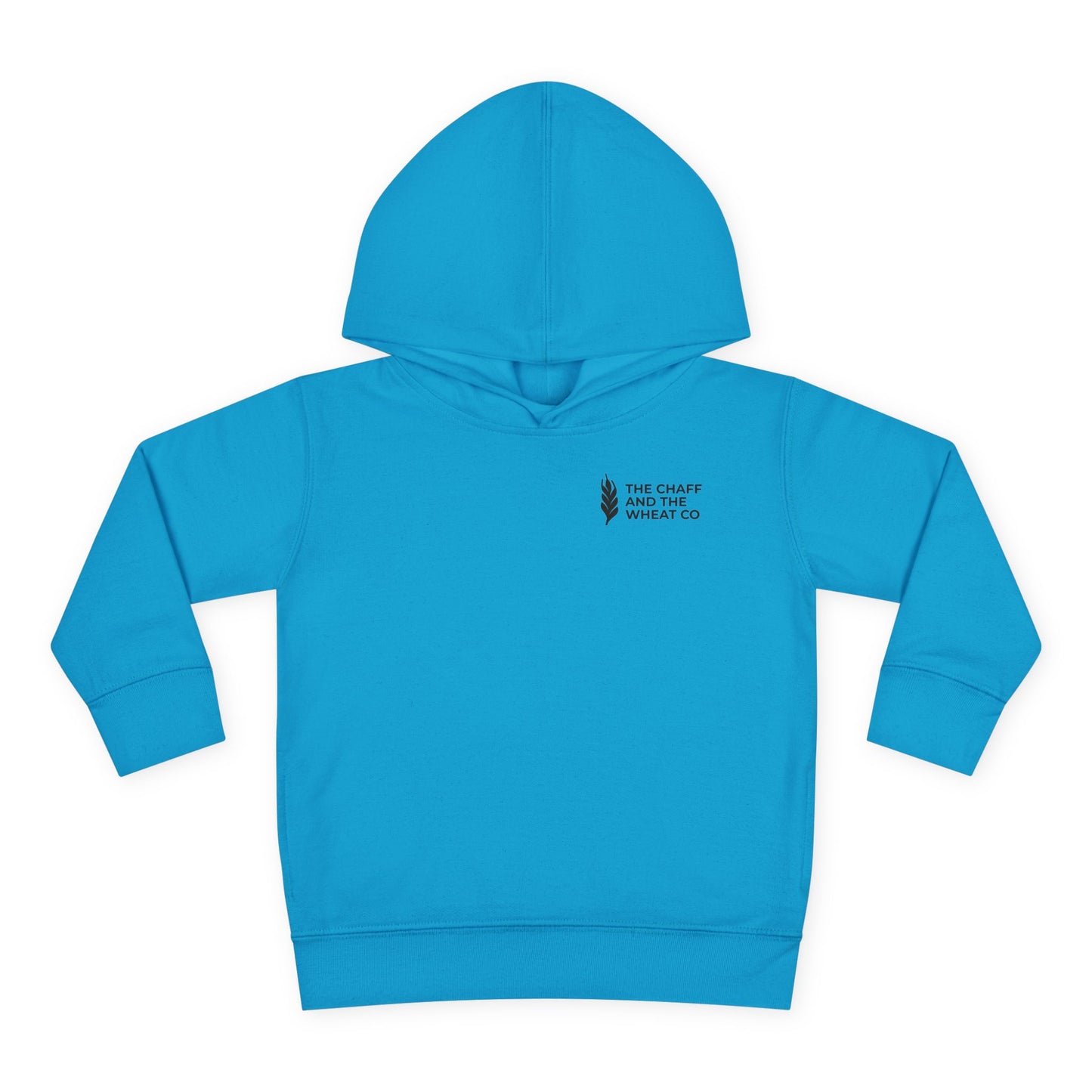 The Gospel - Toddler Pullover Hoodie - Back Text, Dark Lettered Edition - (13 Colors)